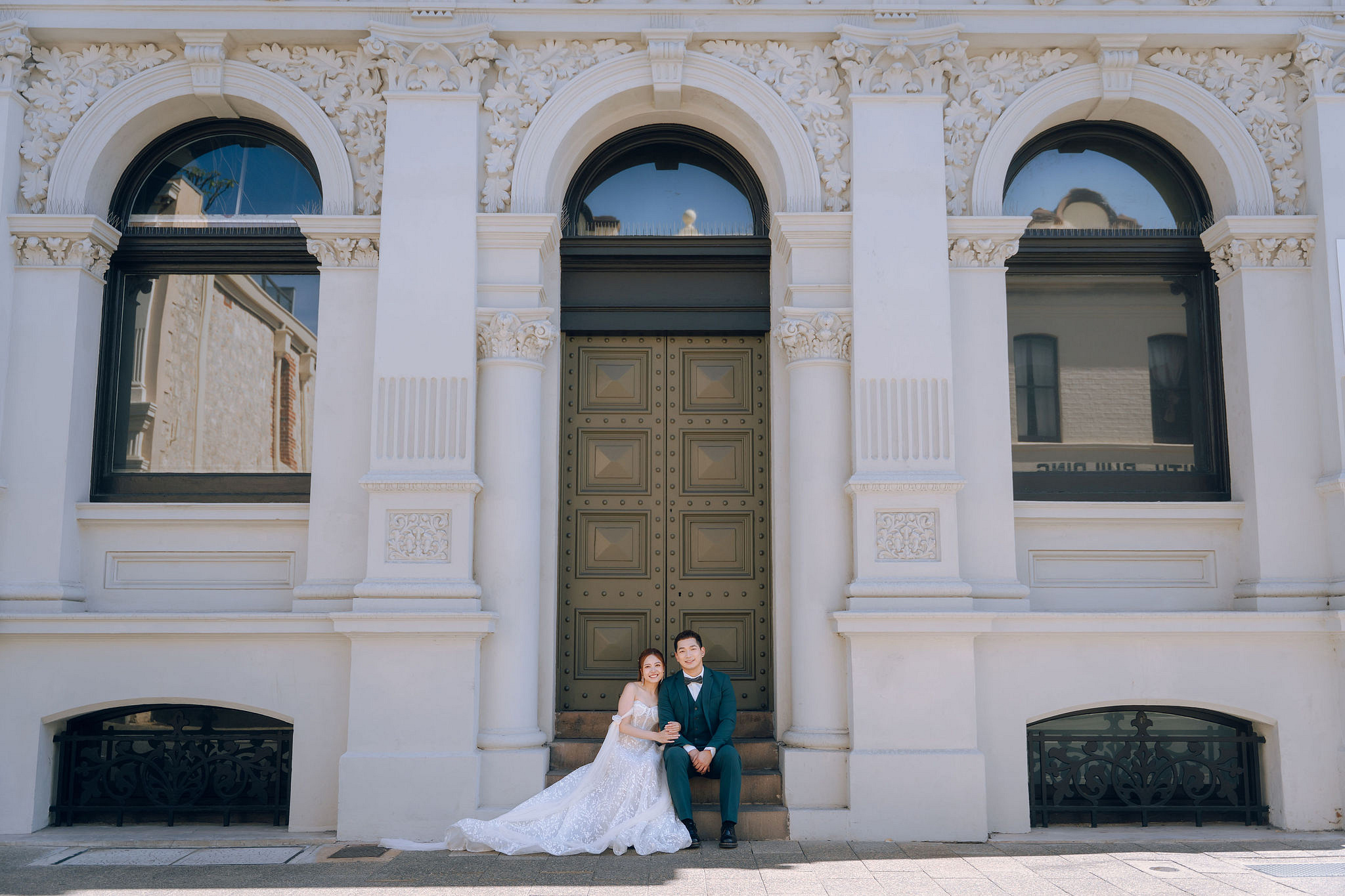 Perth Pre-Wedding Photoshoot | Fremantle, Blue House, Lancelin & Lancelin Beach at Fremantle pre-wedding photo