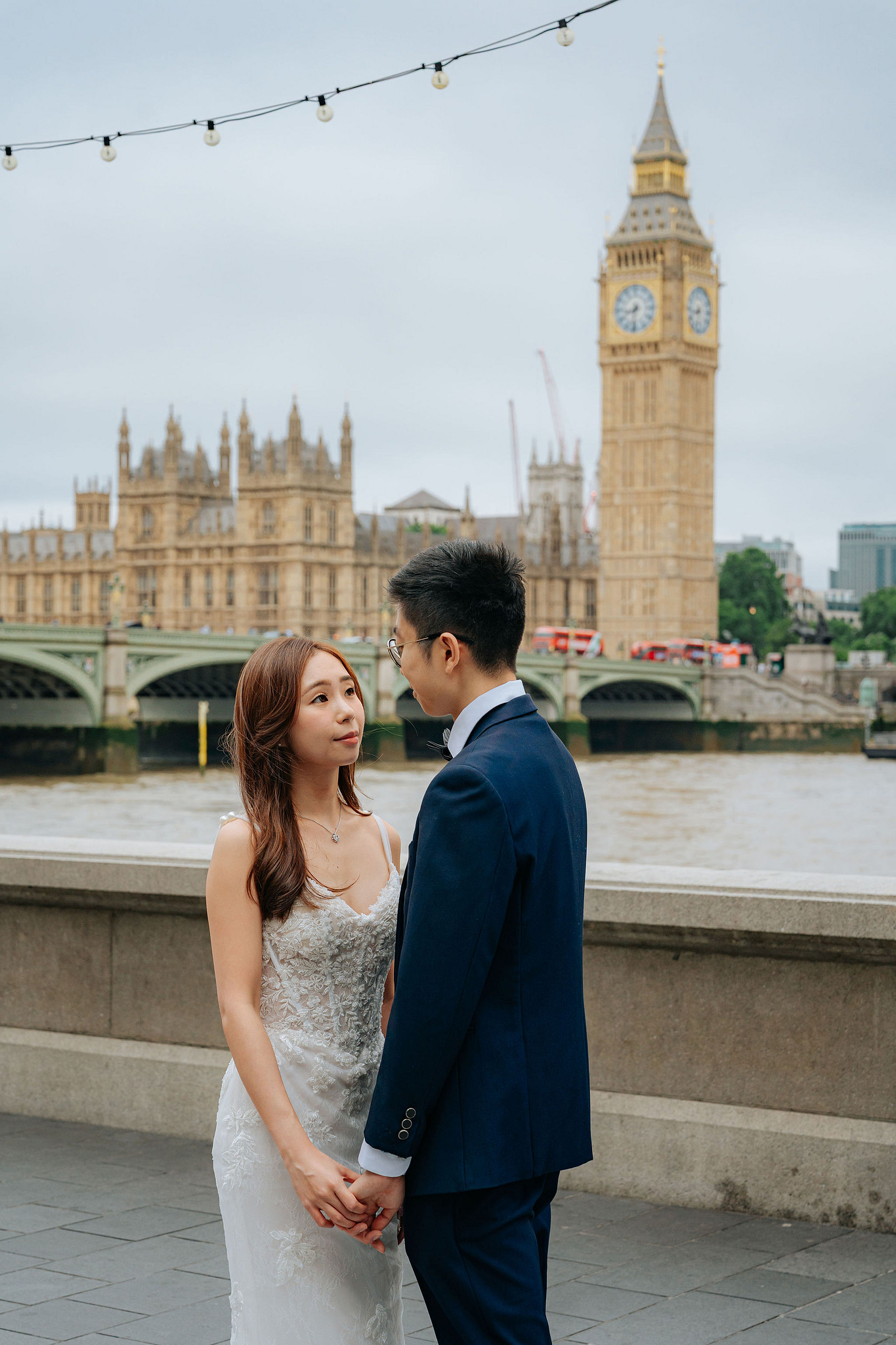 London Pre-Wedding Photoshoot | Westminster, Big Ben & the London Eye at Westminster pre-wedding photo