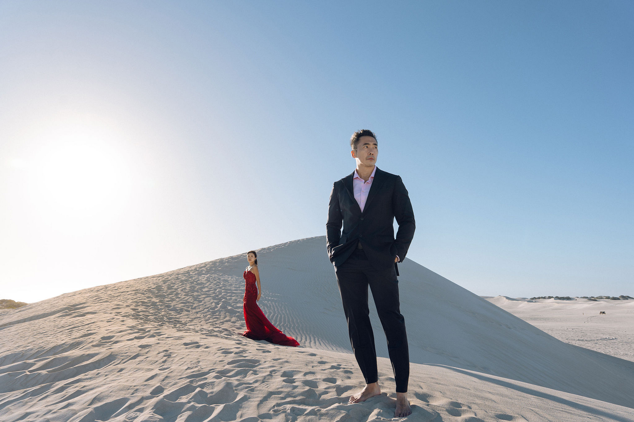 Perth Pre-Wedding Photoshoot | Bell Rapids, Lancelin & Trigg Beach at Lancelin pre-wedding photo