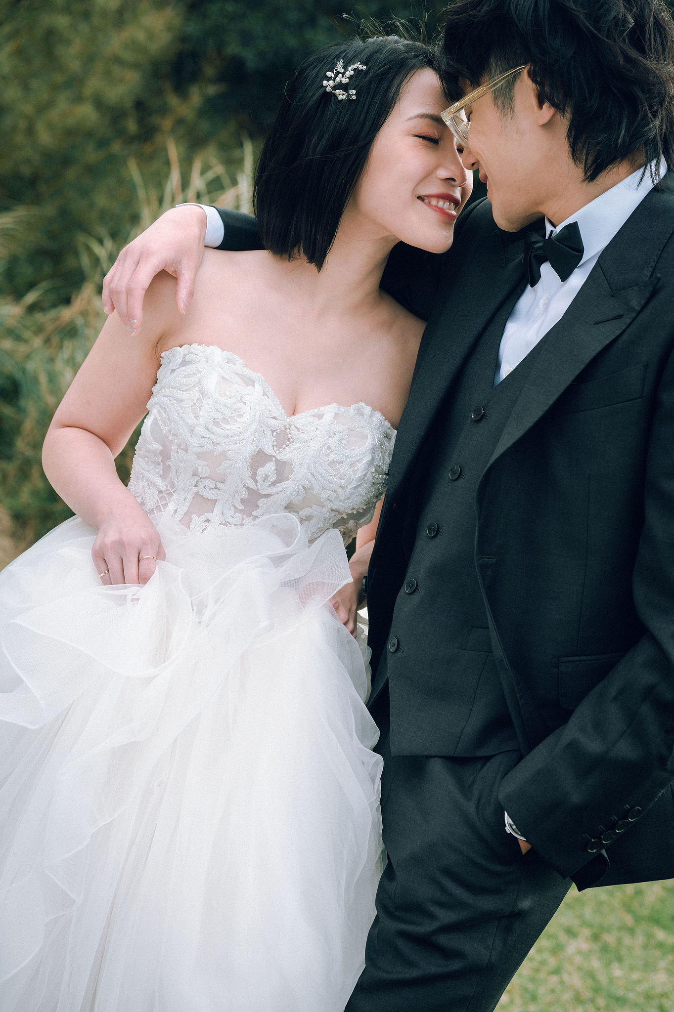 Taiwan Pre-Wedding Photoshoot | Ximending, Lengshuikeng & Jiufen at Leng Shui Keng pre-wedding photo