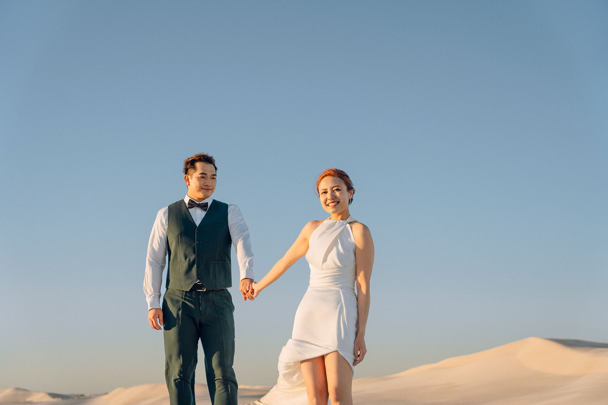 Perth Pre-Wedding Photoshoot | Fremantle, Blue House, Lancelin & Lancelin Beach at Lancelin pre-wedding photo