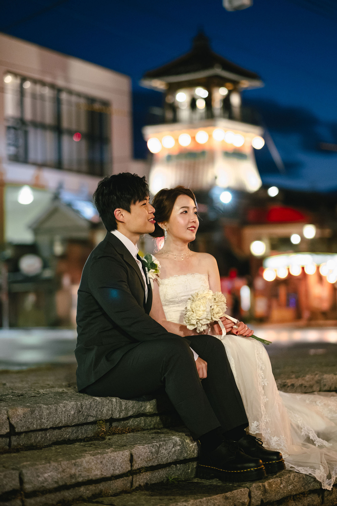 Hokkaido Pre-Wedding Photoshoot | Nakajima Park & Otaru City at Nakajima Park & Otaru City pre-wedding photo