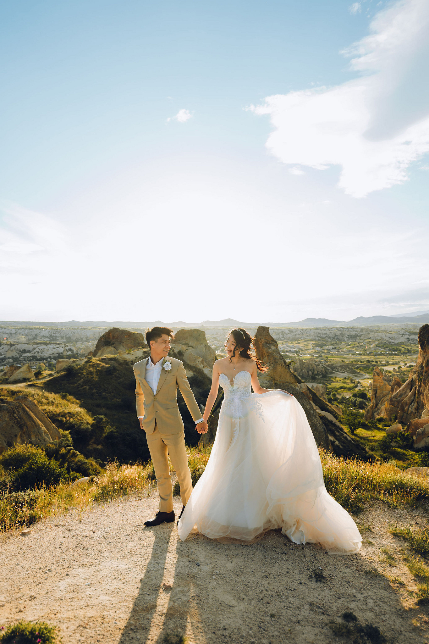 Cappadocia Pre-Wedding Photoshoot | Love Valley, Horse Ranch, Slot Canyons & Pigeon Valley at Pigeon Valley pre-wedding photo