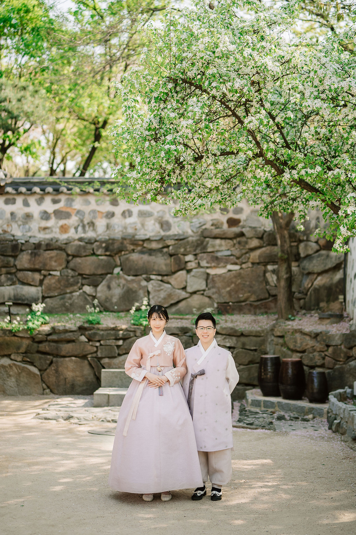 Seoul Pre-Wedding Photoshoot | Seoul Forest, Namsangol Hanok Village & Samcheong-dong at Namsangol Hanok Village pre-wedding photo