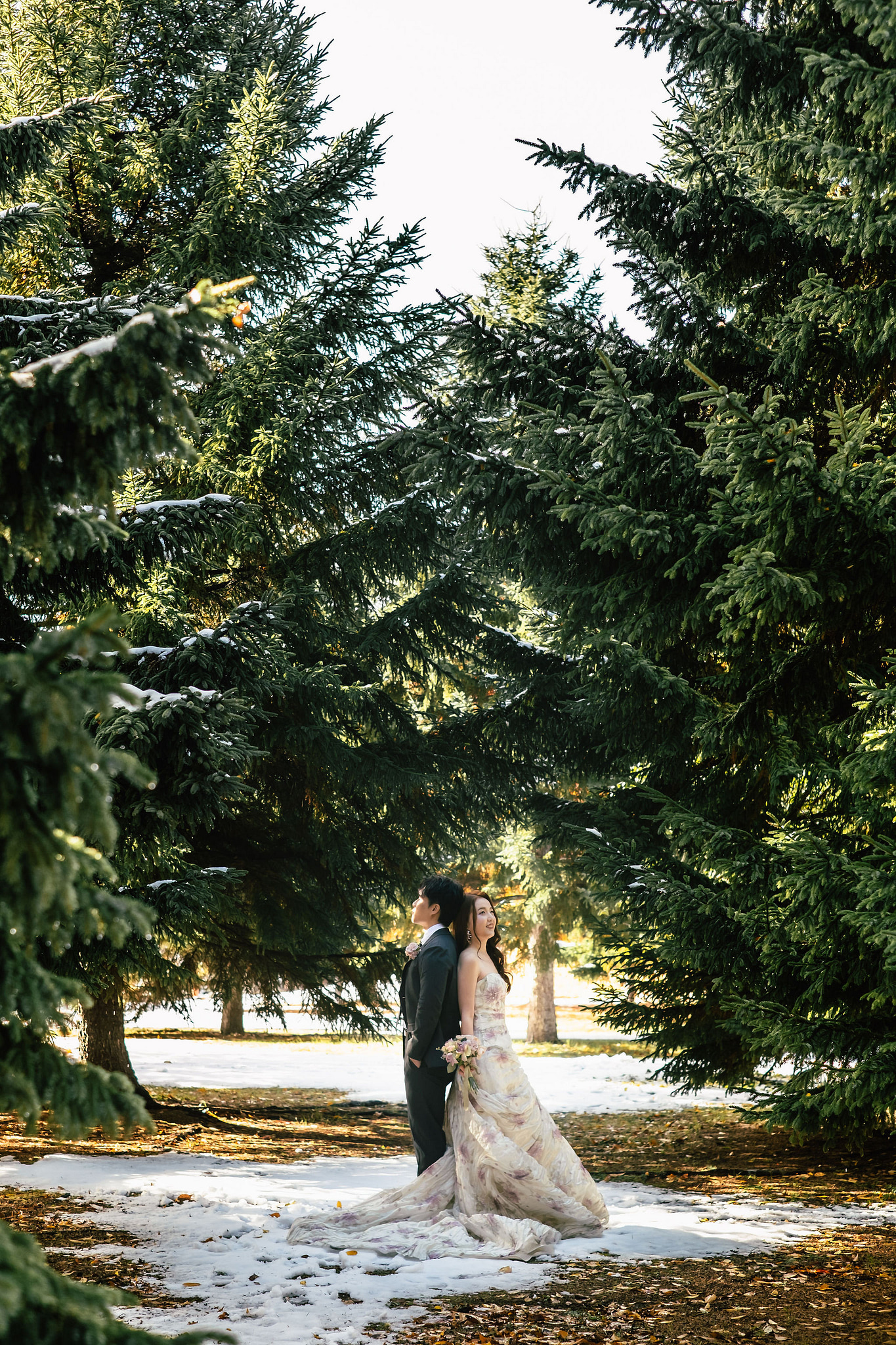 Hokkaido Pre-Wedding Photoshoot | Nakajima Park & Otaru City at Nakajima Park & Otaru City pre-wedding photo