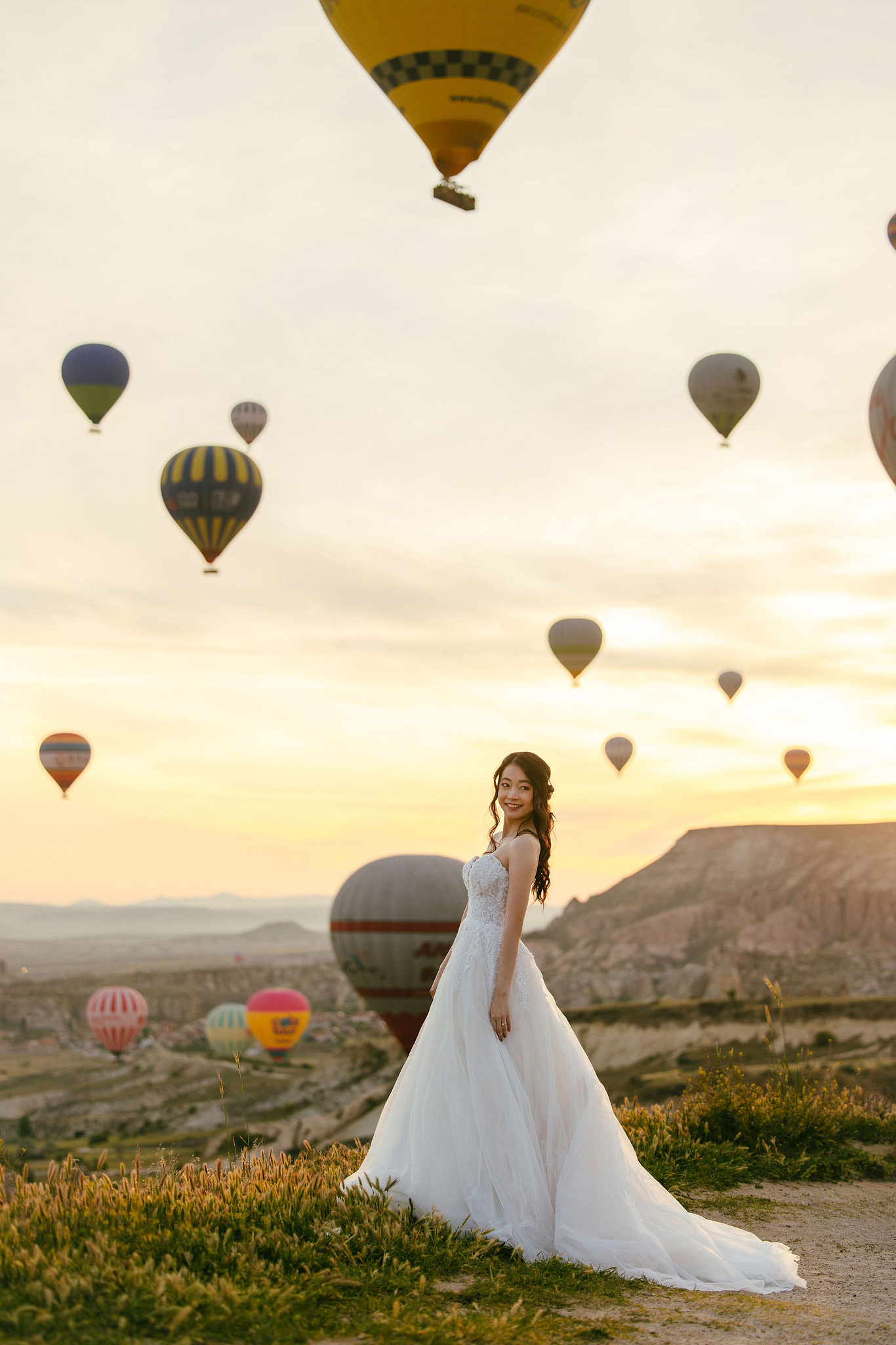 Cappadocia Pre-Wedding Photoshoot | Love Valley, Horse Ranch, Slot Canyons & Pigeon Valley at Love Valley pre-wedding photo