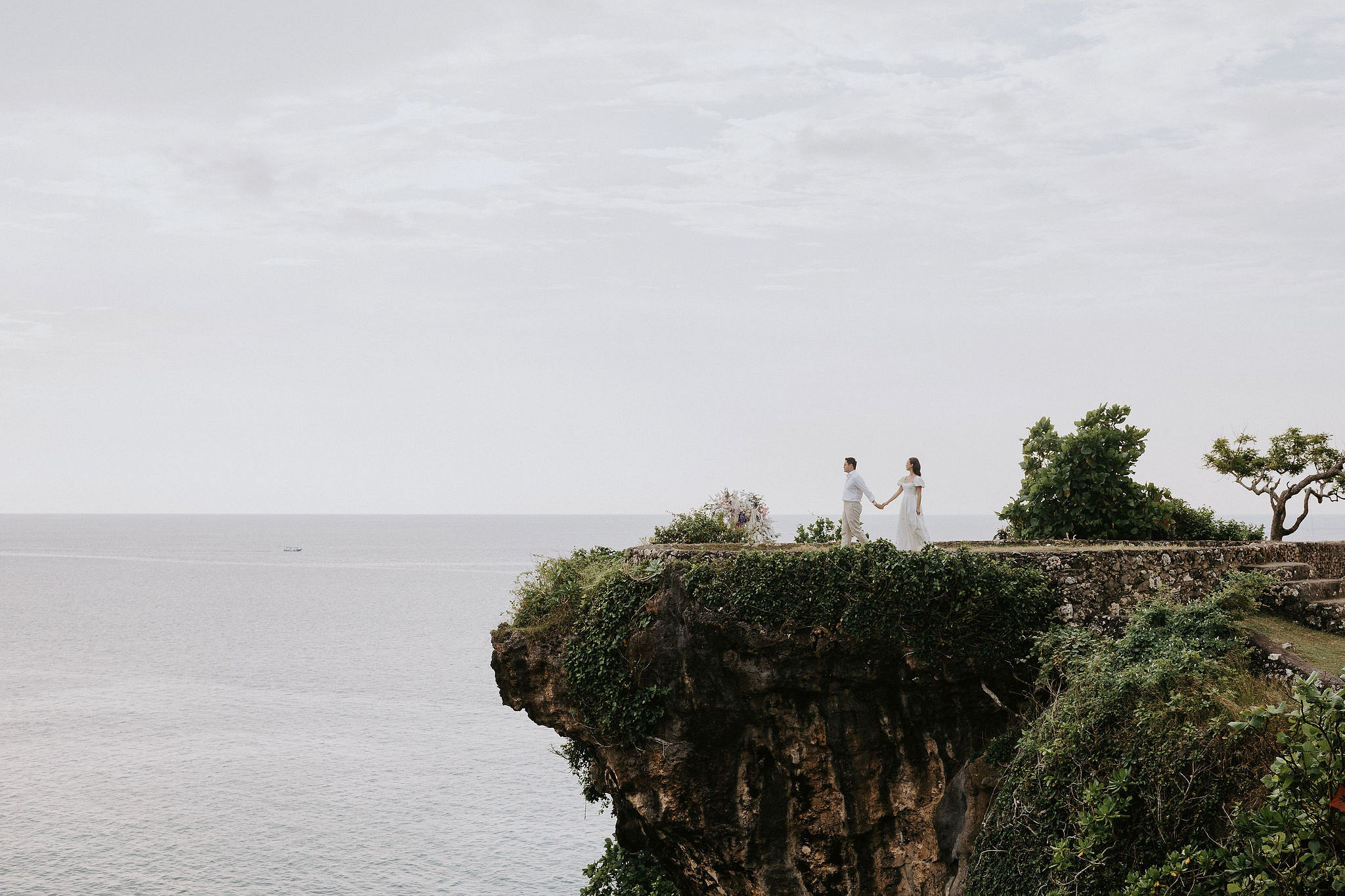 Bali Pre-Wedding Photoshoot | Pinggan Village, Lava Fields, Twin Cliff Valley & Beach at Beach pre-wedding photo