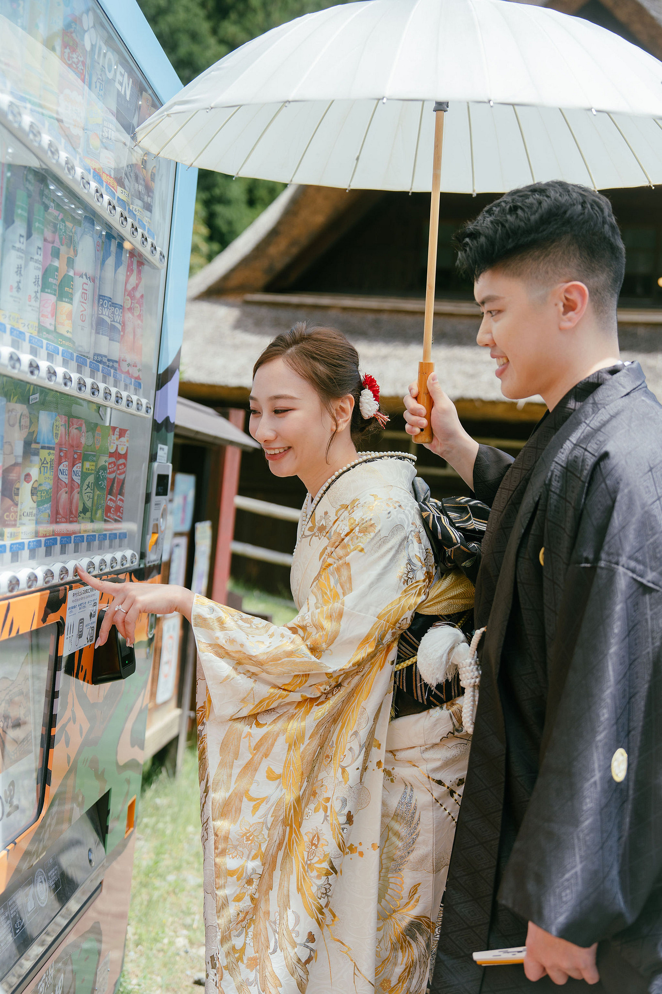 Mt. Fuji Pre-Wedding Photoshoot | Mt. Fuji Village, Oishi Park & Mt. Fuji Park at Mt. Fuji Village pre-wedding photo