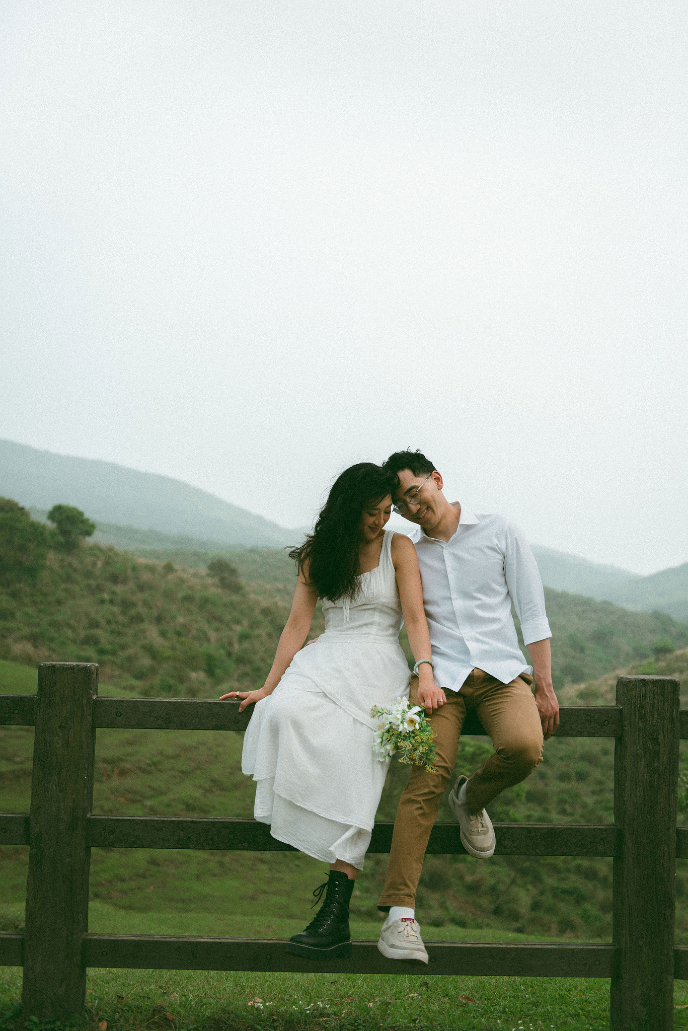 Taiwan Pre-Wedding Photoshoot | Cafe Chamber, Yangmingshan & Huaxi Street Night Market at Yangmingshan pre-wedding photo