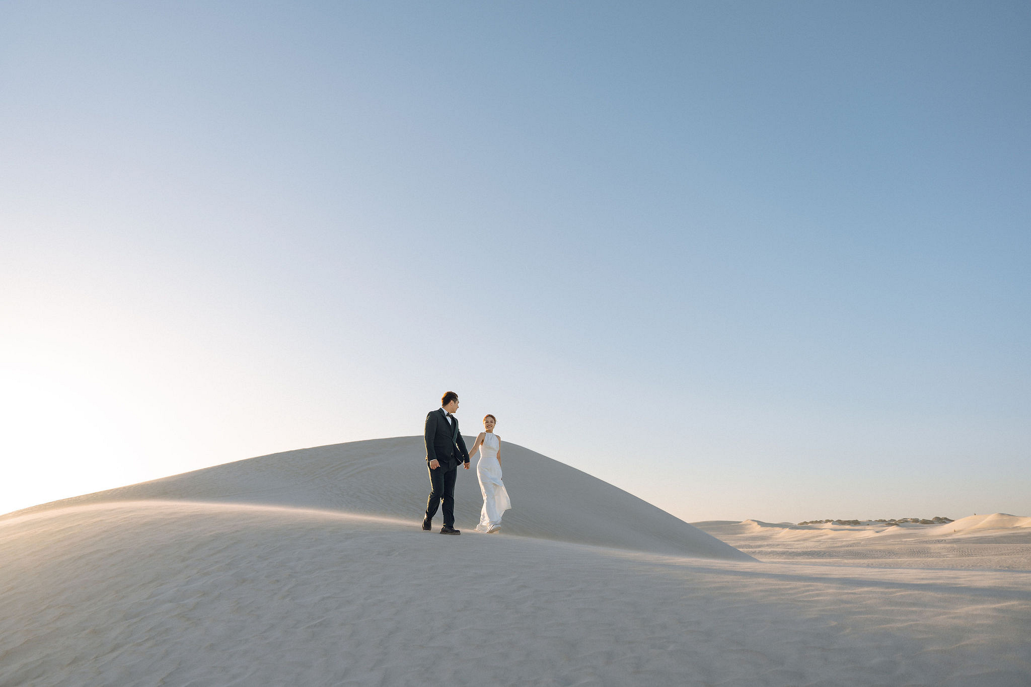 Perth Pre-Wedding Photoshoot | Fremantle, Blue House, Lancelin & Lancelin Beach at Lancelin pre-wedding photo