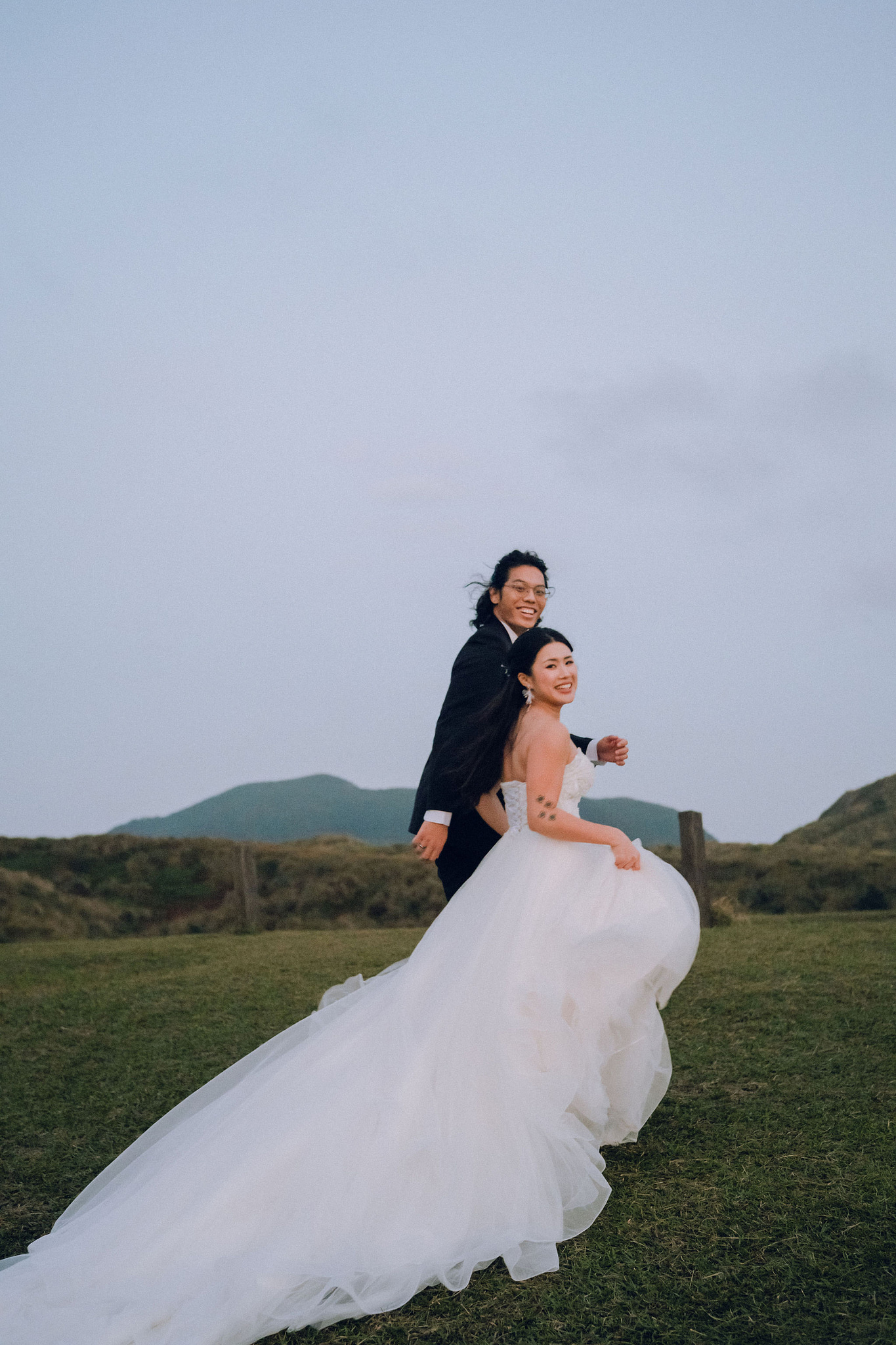 Taiwan Pre-Wedding Photoshoot | Lin Family Mansion, Dadaocheng & Yangmingshan at Yangmingshan pre-wedding photo