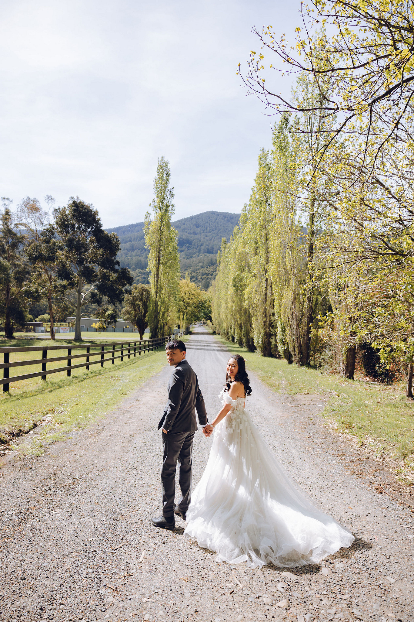 Melbourne Pre-Wedding Photoshoot | Redwood Forest, The Farm & Half Moon Bay at The Farm pre-wedding photo