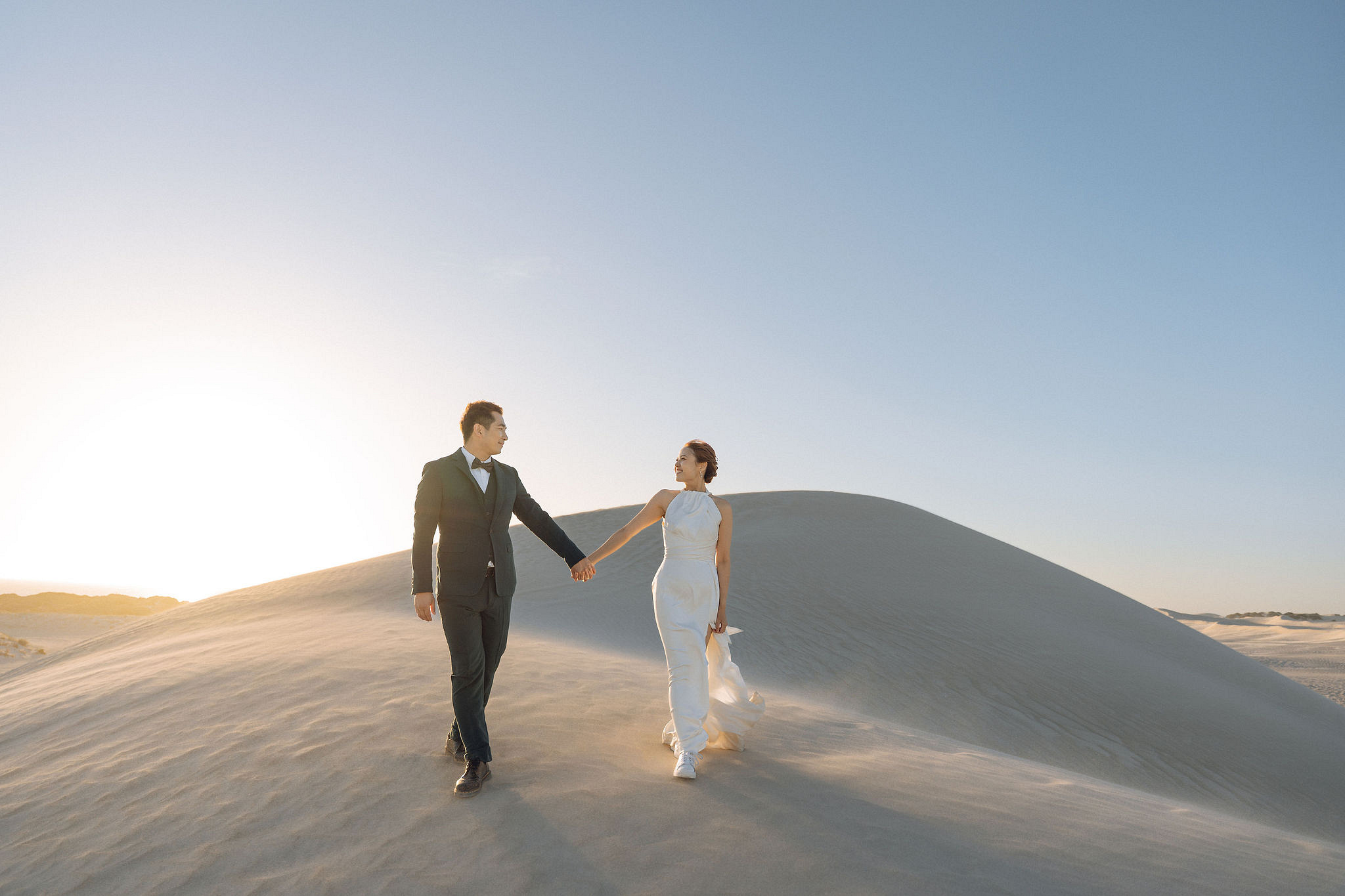 Perth Pre-Wedding Photoshoot | Fremantle, Blue House, Lancelin & Lancelin Beach at Lancelin pre-wedding photo