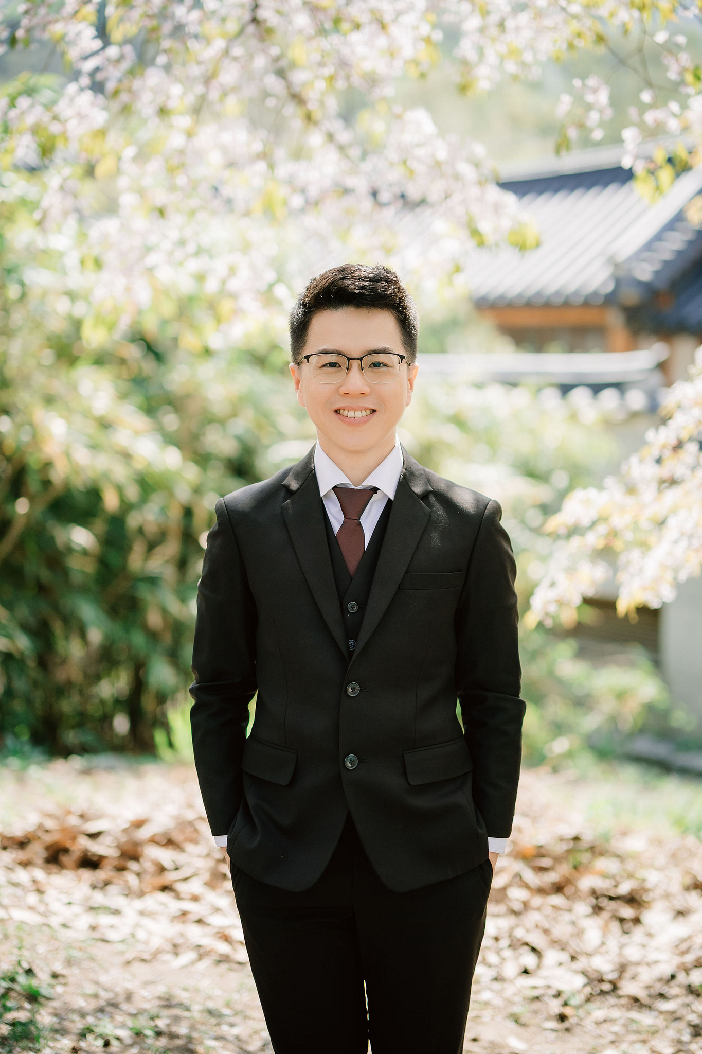 Seoul Pre-Wedding Photoshoot | Seoul Forest, Namsangol Hanok Village & Samcheong-dong at Seoul Forest pre-wedding photo