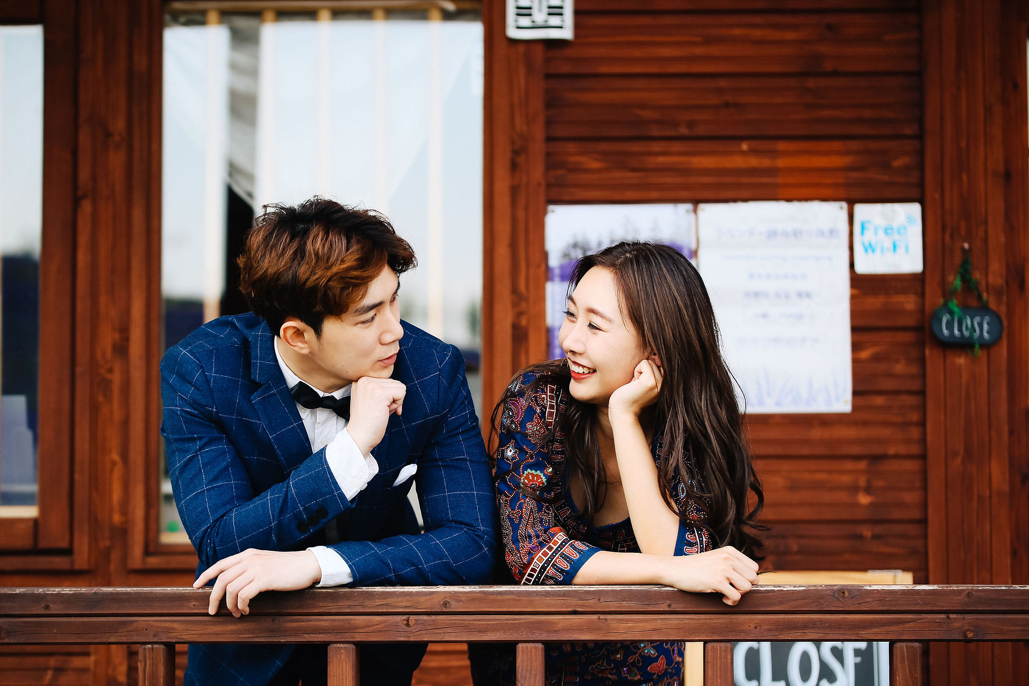 Photographer In Hokkaido: Pre-Wedding Photoshoot At Blue Pond And Saika No Sato Flower Farm at Blue Pond & Lavender Park pre-wedding photo