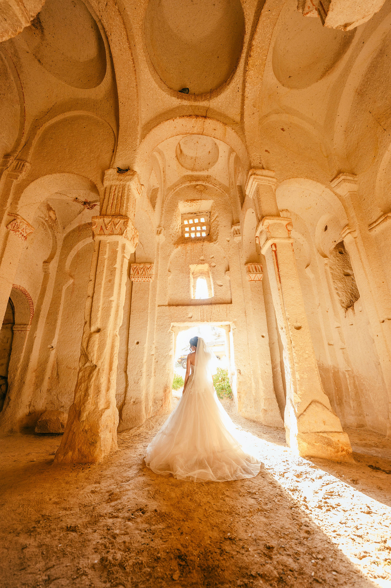 Cappadocia Pre-Wedding Photoshoot | Love Valley, Horse Ranch, Slot Canyons & Pigeon Valley at Slot Canyons pre-wedding photo
