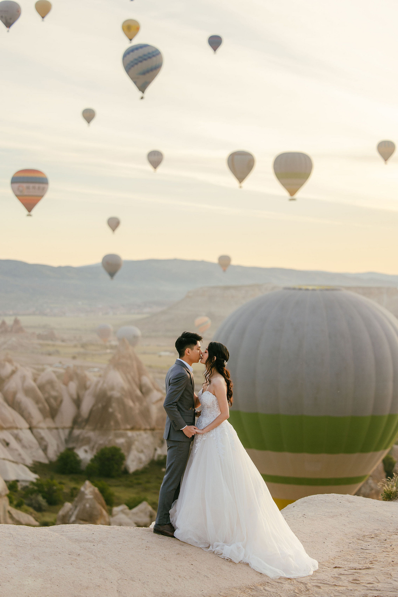 Cappadocia Pre-Wedding Photoshoot | Love Valley, Horse Ranch, Slot Canyons & Pigeon Valley at Love Valley pre-wedding photo
