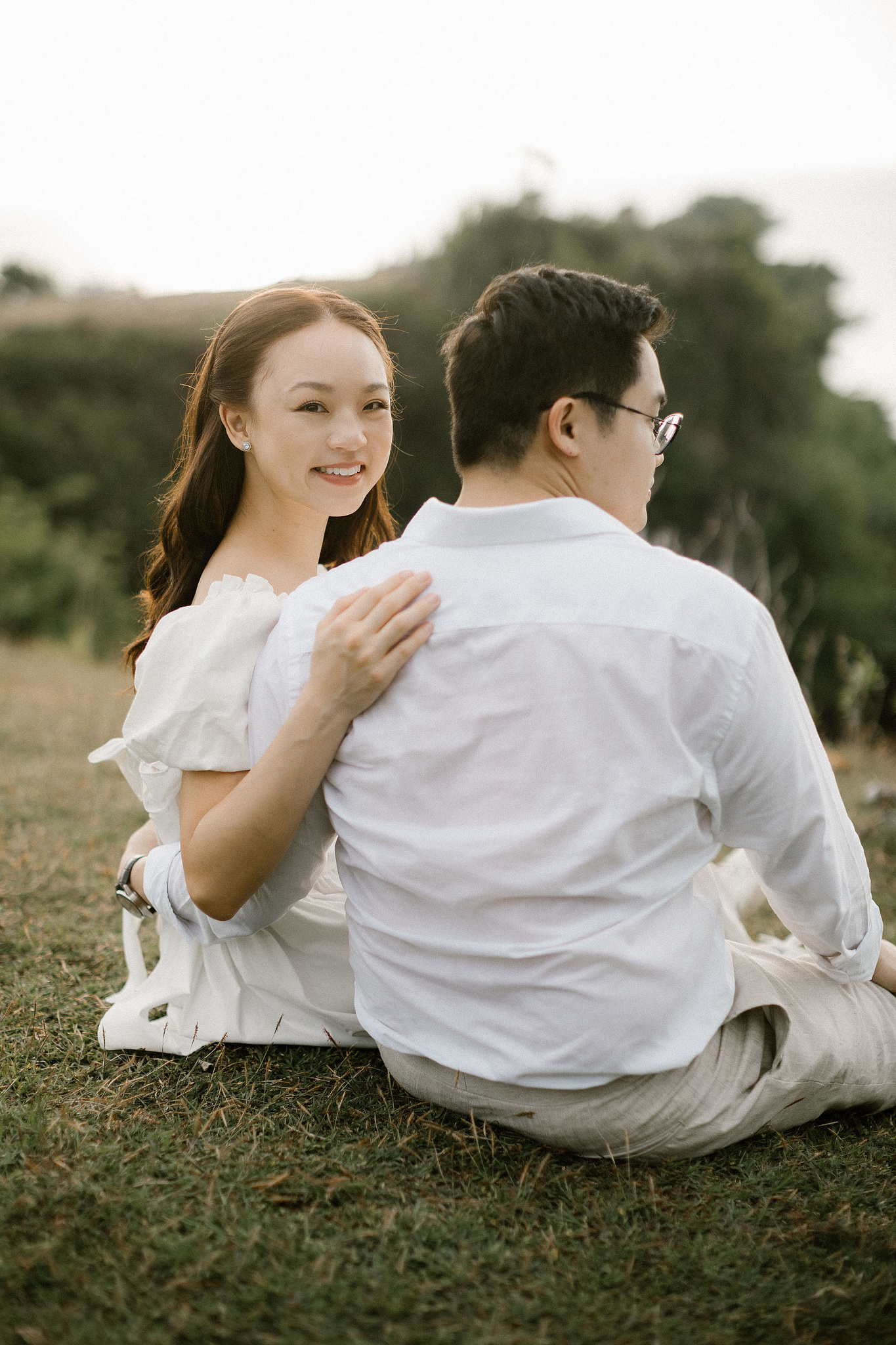 Bali Pre-Wedding Photoshoot | Pinggan Village, Lava Fields, Twin Cliff Valley & Beach at Beach pre-wedding photo