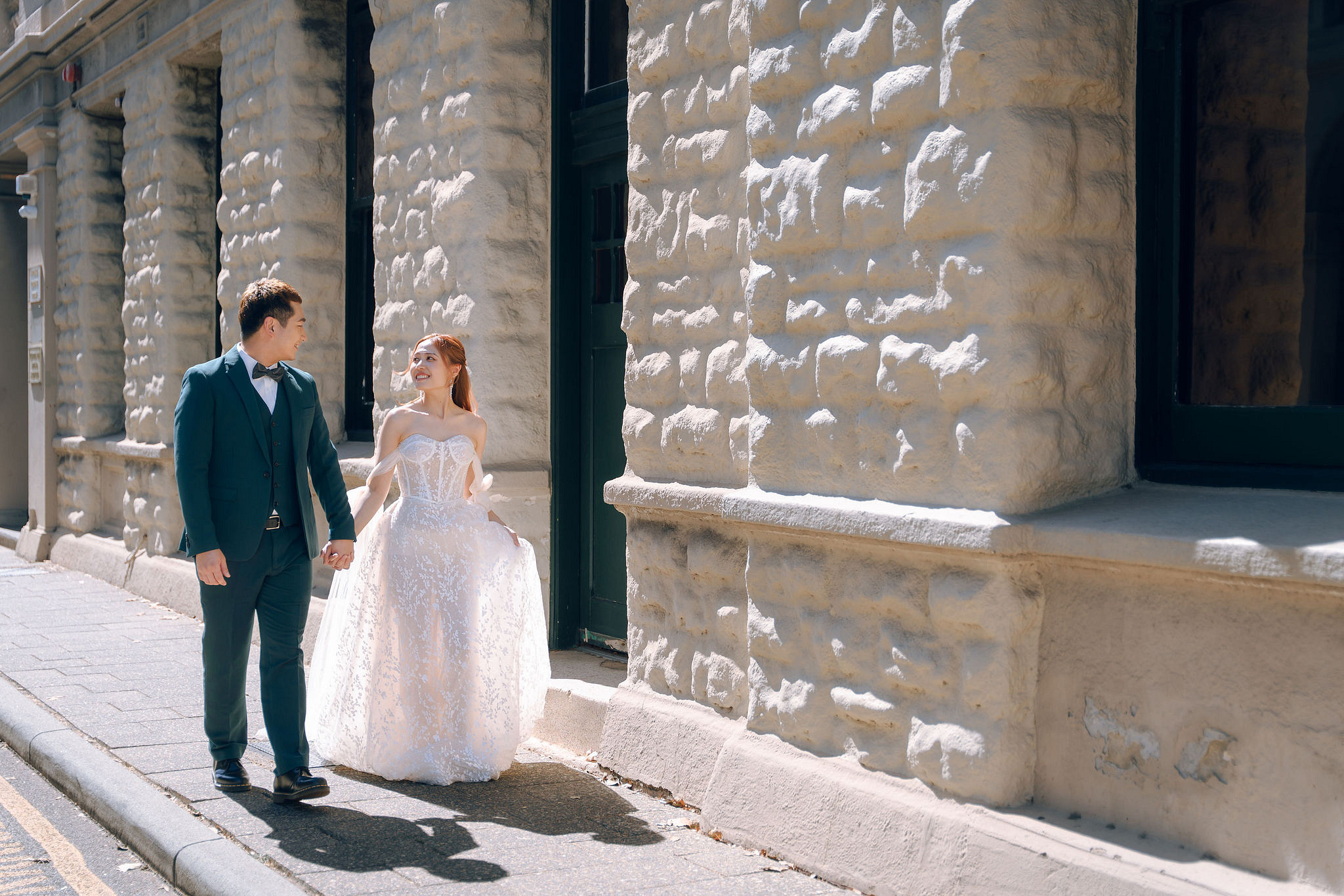 Perth Pre-Wedding Photoshoot | Fremantle, Blue House, Lancelin & Lancelin Beach at Fremantle pre-wedding photo