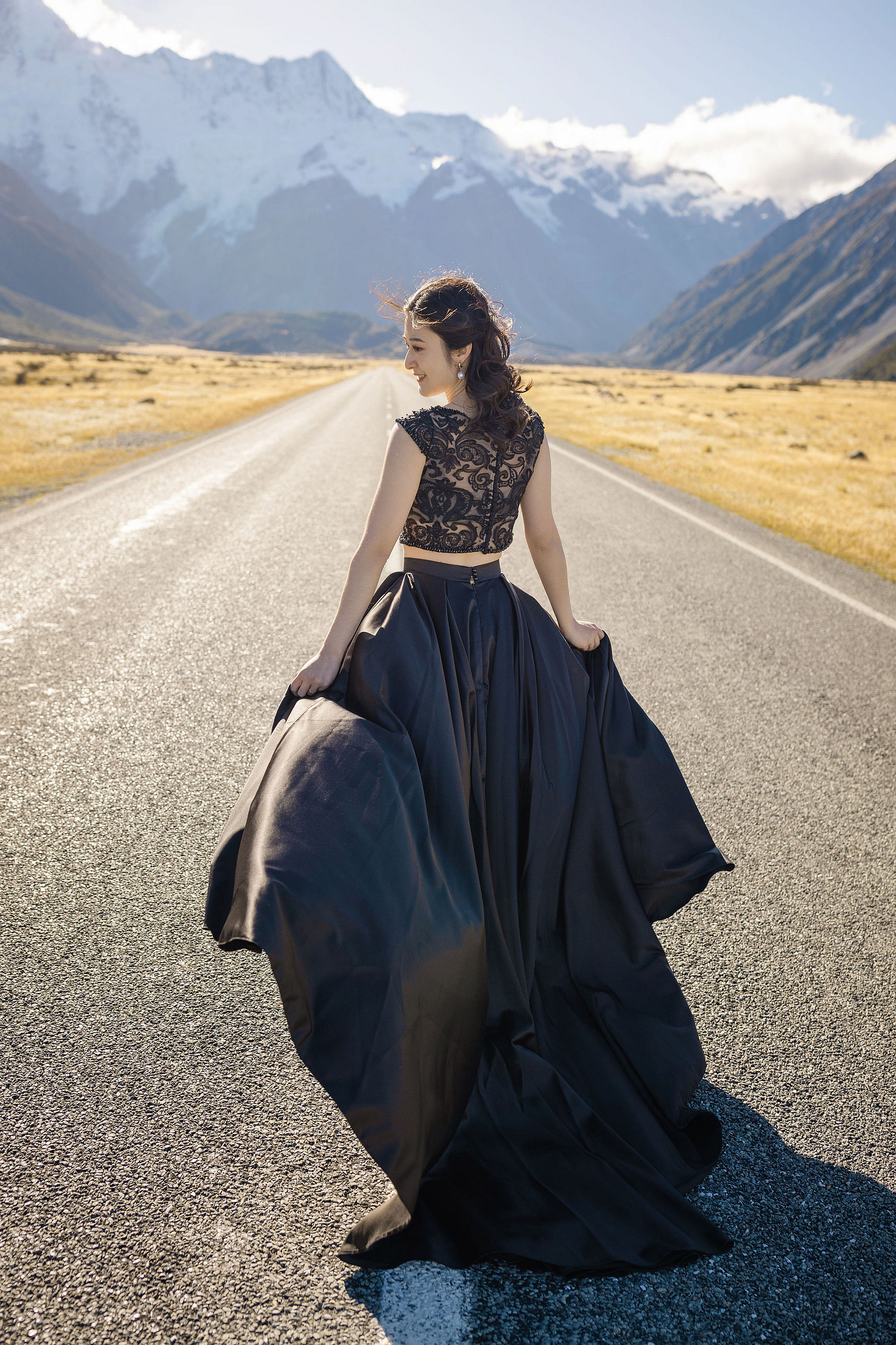 New Zealand Pre-Wedding Photoshoot | South Island at South Island pre-wedding photo