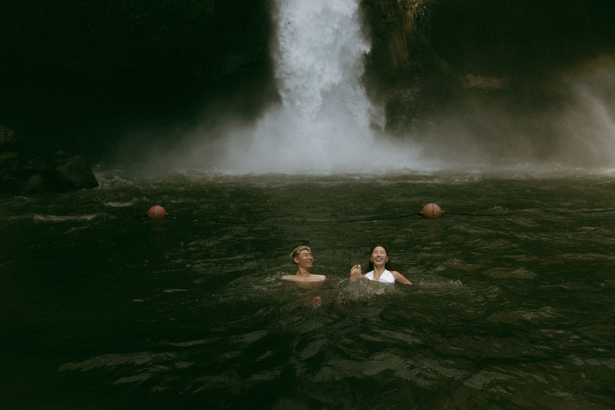 Bali Pre-Wedding Photoshoot | Lake Tamblingan, Kebun Raya Botanic Gardens & Blangsinga Waterfall at Blangsinga Waterfall pre-wedding photo