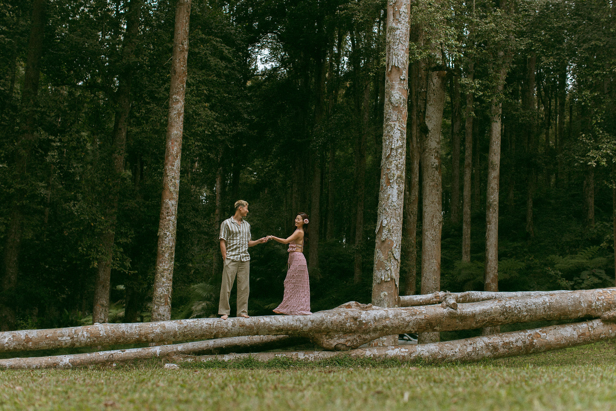 Bali Pre-Wedding Photoshoot | Lake Tamblingan, Kebun Raya Botanic Gardens & Blangsinga Waterfall at Botanic Gardens pre-wedding photo