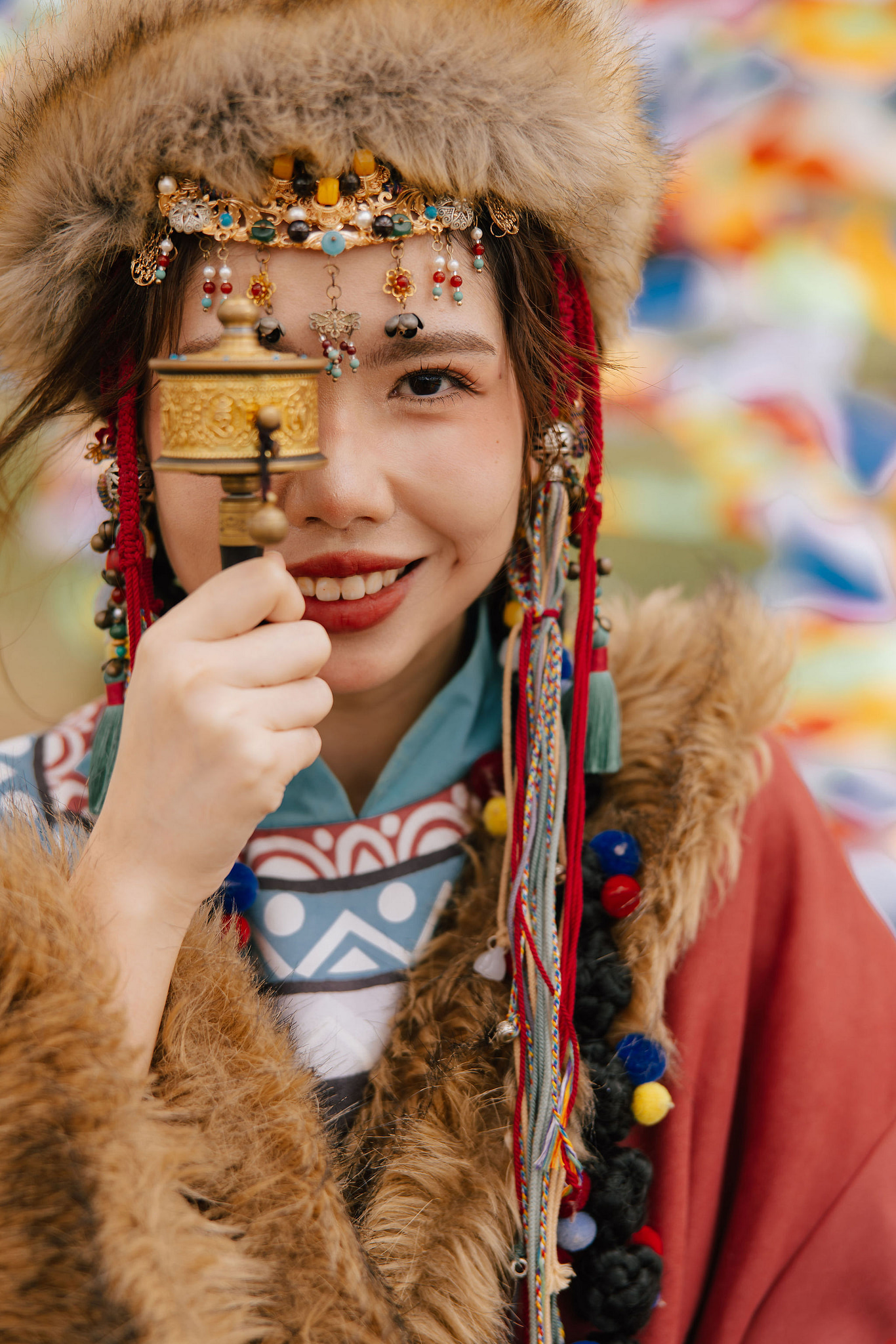 Yunnan Pre-Wedding Photoshoot Lijiang Dragon Jade Mountain Tribal Experience Ancient Town Hanfu at Yunnan Highland Pastures pre-wedding photo