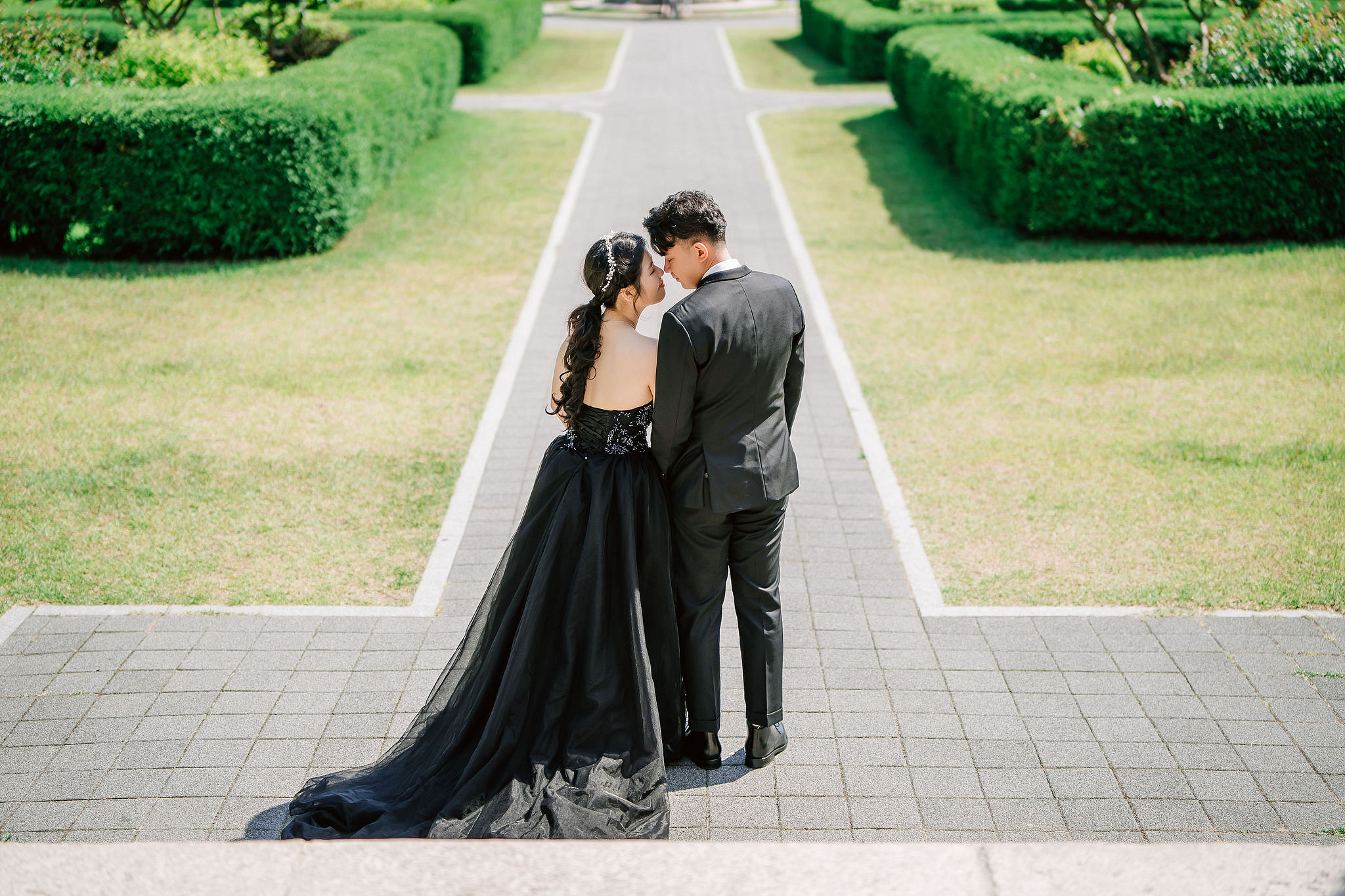 Seoul Pre-Wedding Photoshoot | Haneul Park, Yonsei University & Yeonnam-dong at Yonsei University pre-wedding photo
