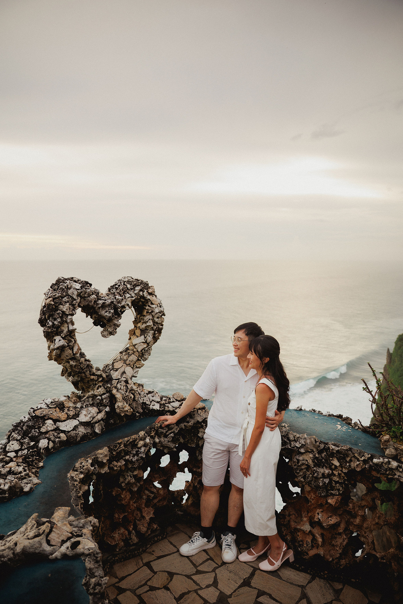 Bali Pre-Wedding Photoshoot | Pinggan Village, Sawangan Beach, Twin Cliff Valley & Malini Uluwatu at Malini Uluwatu   pre-wedding photo