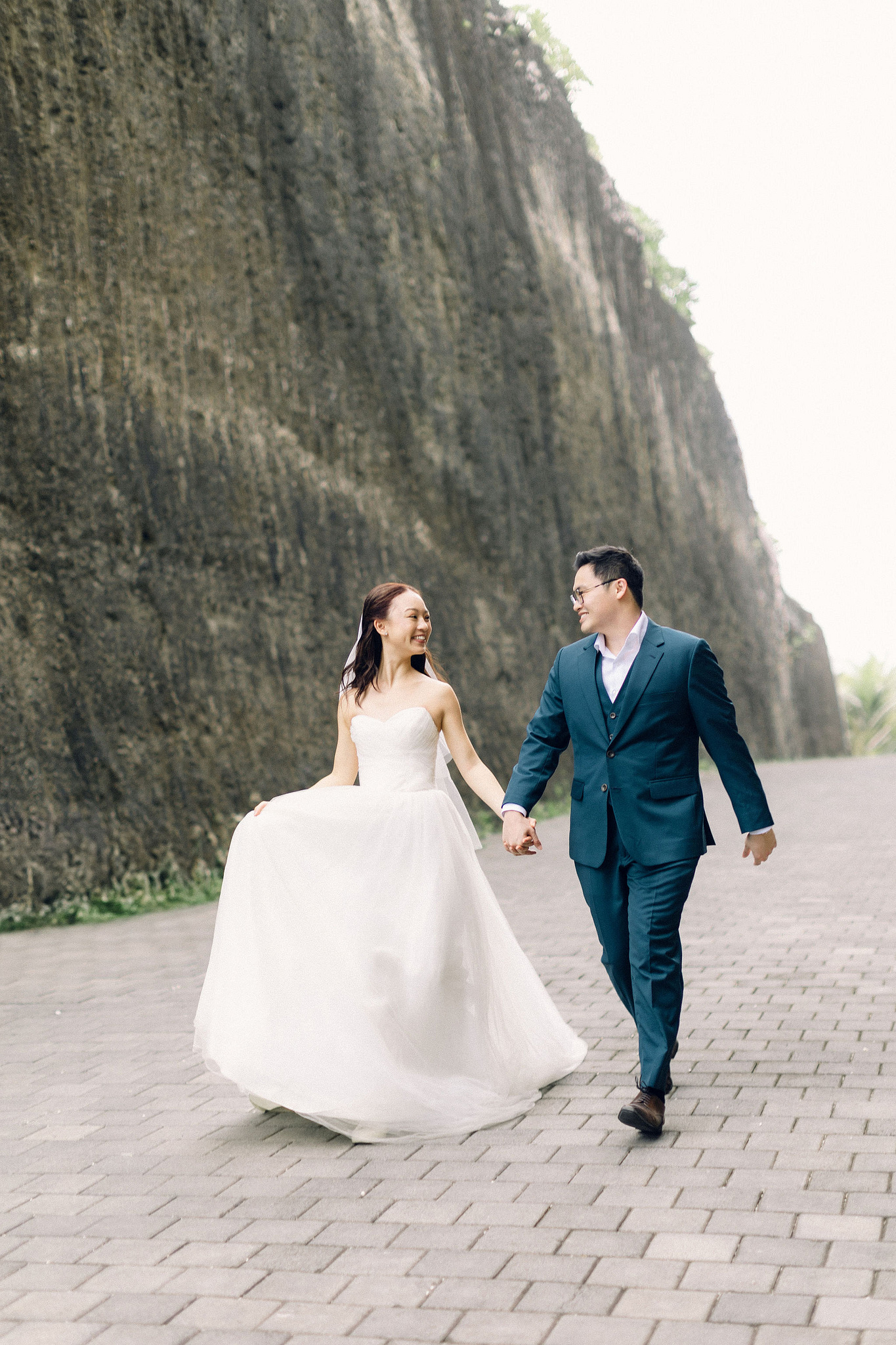 Bali Pre-Wedding Photoshoot | Pinggan Village, Lava Fields, Twin Cliff Valley & Beach at Twin Cliff Valley & Beach pre-wedding photo