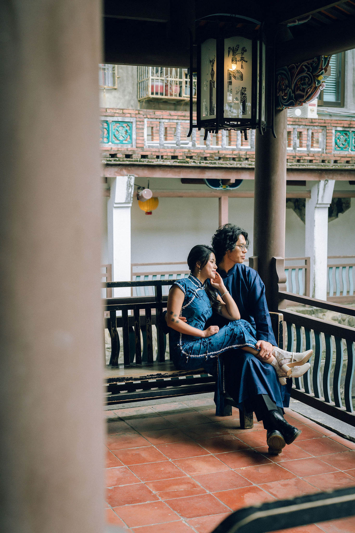 Taiwan Pre-Wedding Photoshoot | Lin Family Mansion, Dadaocheng & Yangmingshan at Lin Family Mansion pre-wedding photo
