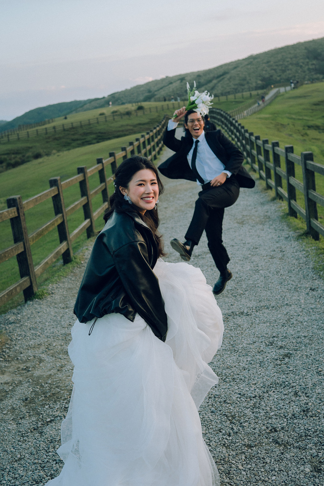 Taiwan Pre-Wedding Photoshoot | Lin Family Mansion, Dadaocheng & Yangmingshan at Yangmingshan pre-wedding photo