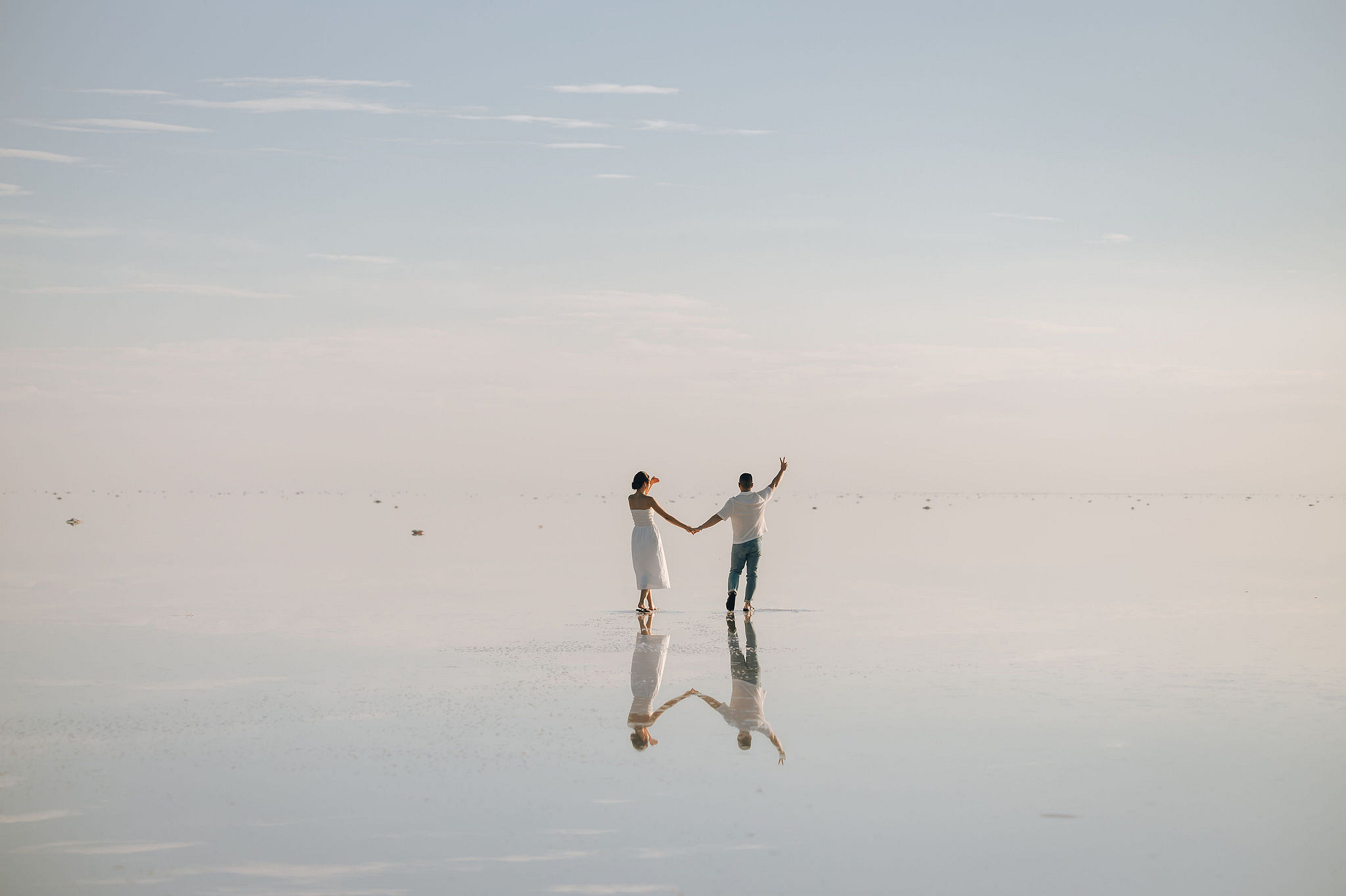 Cappadocia Pre-Wedding Photoshoot | Love Valley, Canyon, Lunar Cappadocian Hotel & Lake Tuz at Salt Lake pre-wedding photo