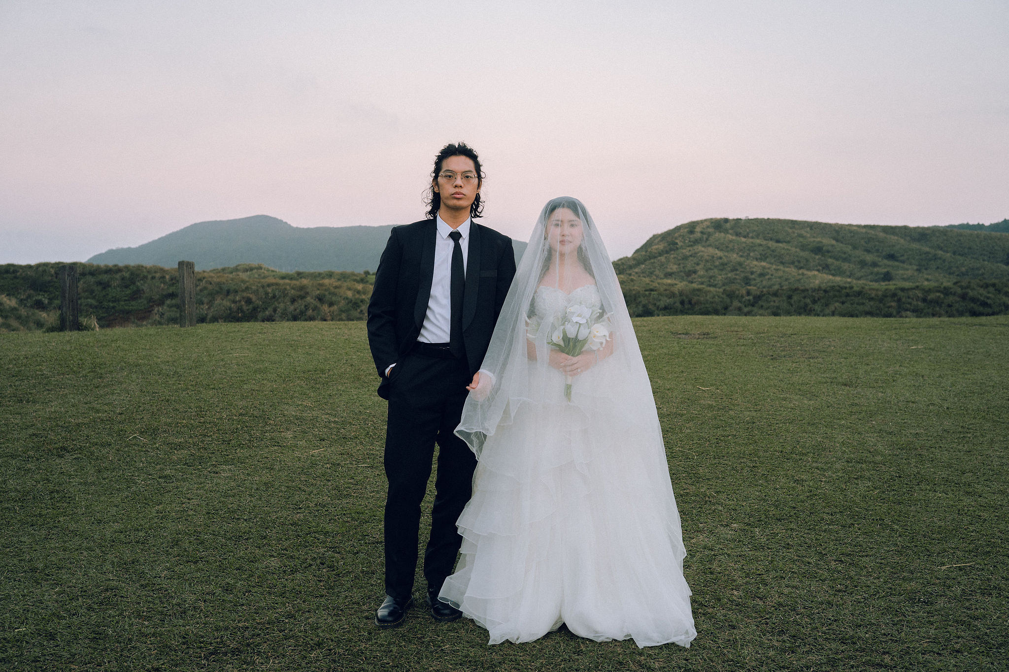 Taiwan Pre-Wedding Photoshoot | Lin Family Mansion, Dadaocheng & Yangmingshan at Yangmingshan pre-wedding photo