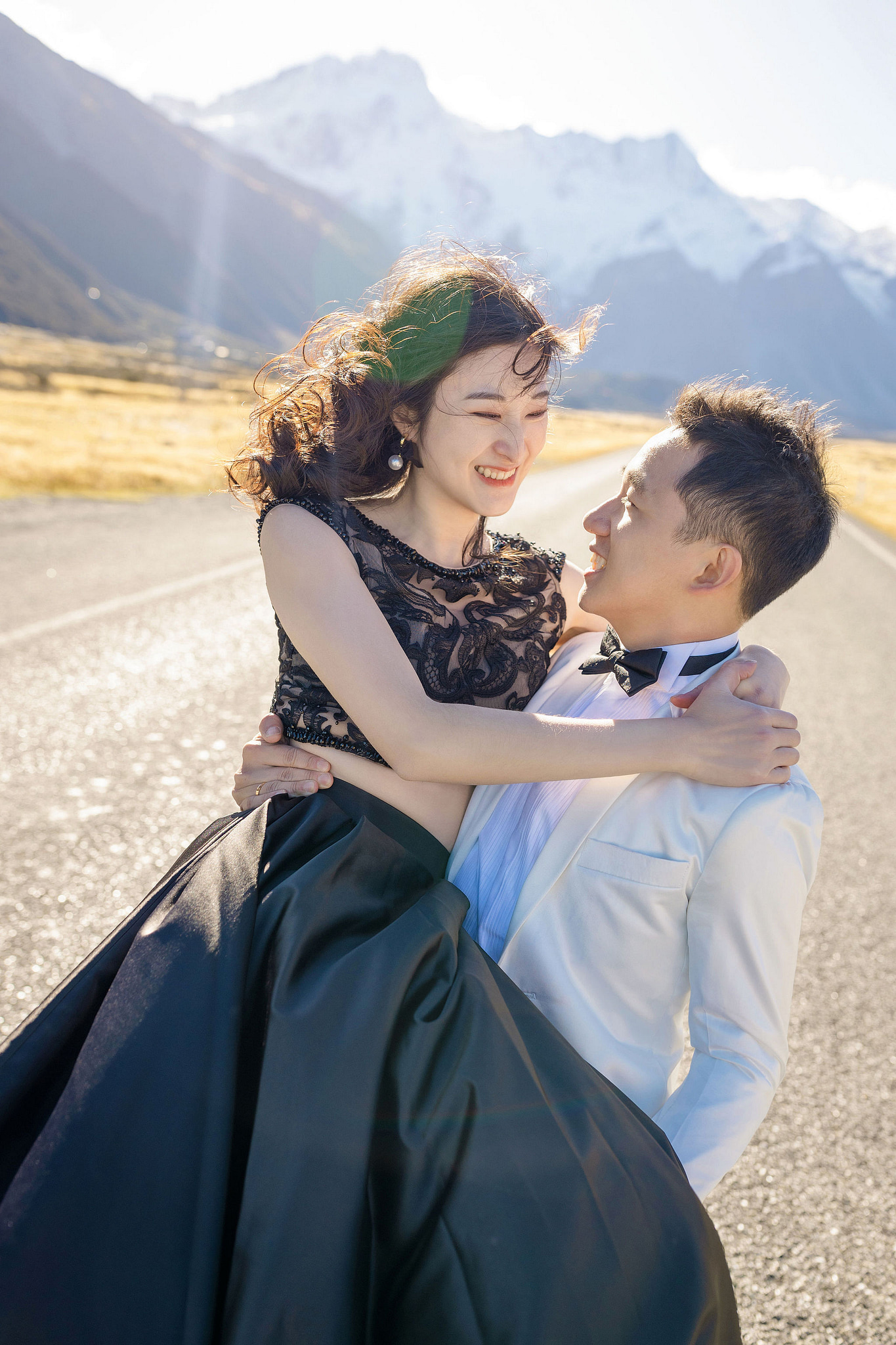 New Zealand Pre-Wedding Photoshoot | South Island at South Island pre-wedding photo