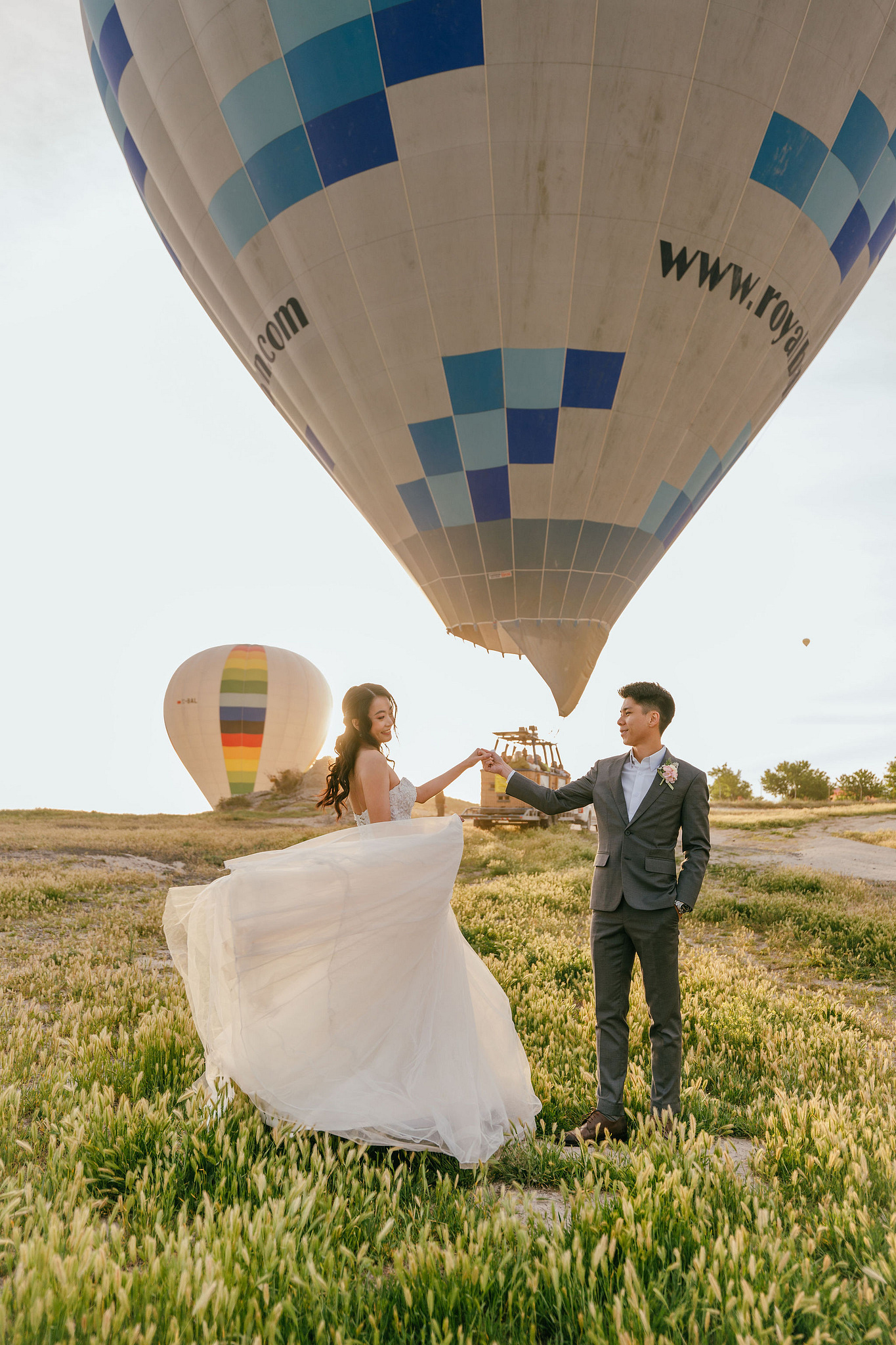 Cappadocia Pre-Wedding Photoshoot | Love Valley, Horse Ranch, Slot Canyons & Pigeon Valley at Love Valley pre-wedding photo