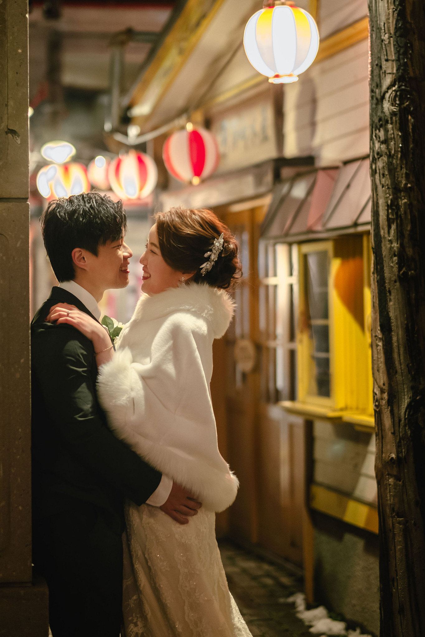 Hokkaido Pre-Wedding Photoshoot | Nakajima Park & Otaru City at Nakajima Park & Otaru City pre-wedding photo