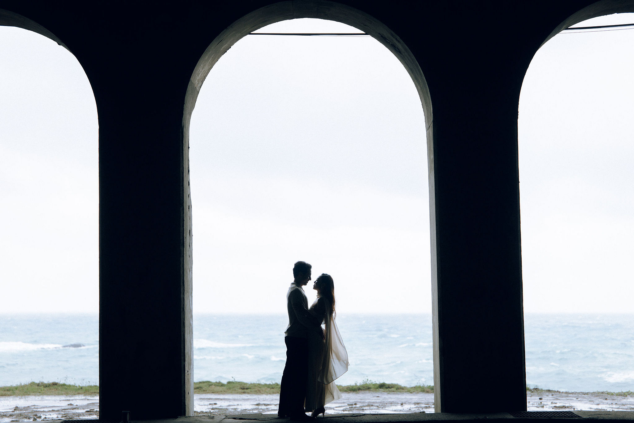 Taiwan Pre-Wedding Photoshoot | Bopiliao Historical Block, Nanya Rocks, Jinguashi & Jiufen at Nanya Rocks & Jinguashi pre-wedding photo