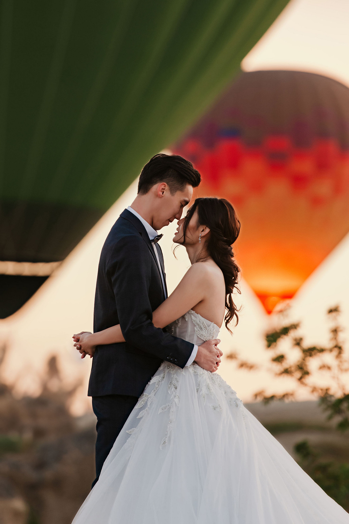 Cappadocia Pre-Wedding Photoshoot | Love Valley, Rooftop Terrace, Horse Ranch & Canyon at Valley pre-wedding photo