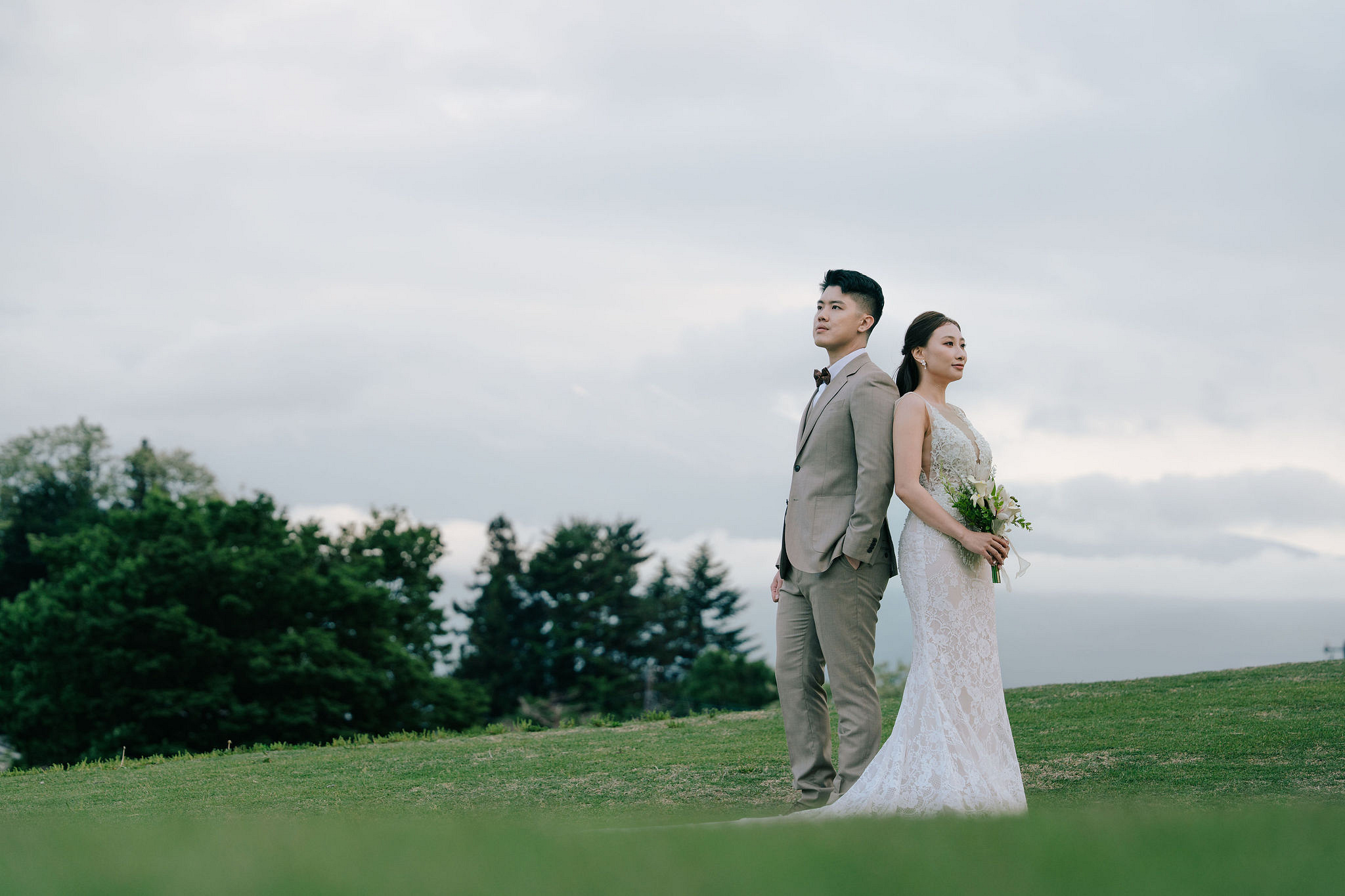 Mt. Fuji Pre-Wedding Photoshoot | Mt. Fuji Village, Oishi Park & Mt. Fuji Park at Mt. Fuji Park pre-wedding photo