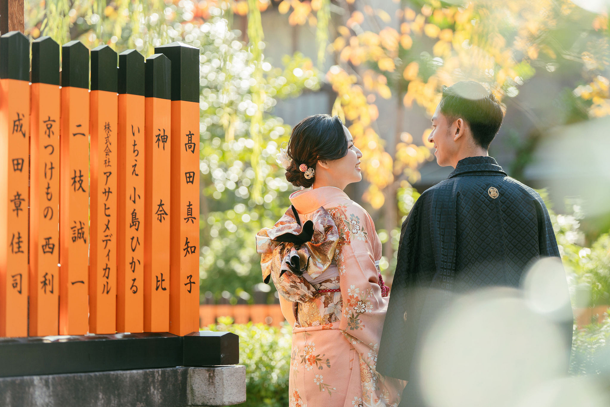 Kyoto Pre-Wedding Photoshoot | Gion Streets & Fushimi Inari Shrine & Nara Park at Fushimi Inari Shrine pre-wedding photo
