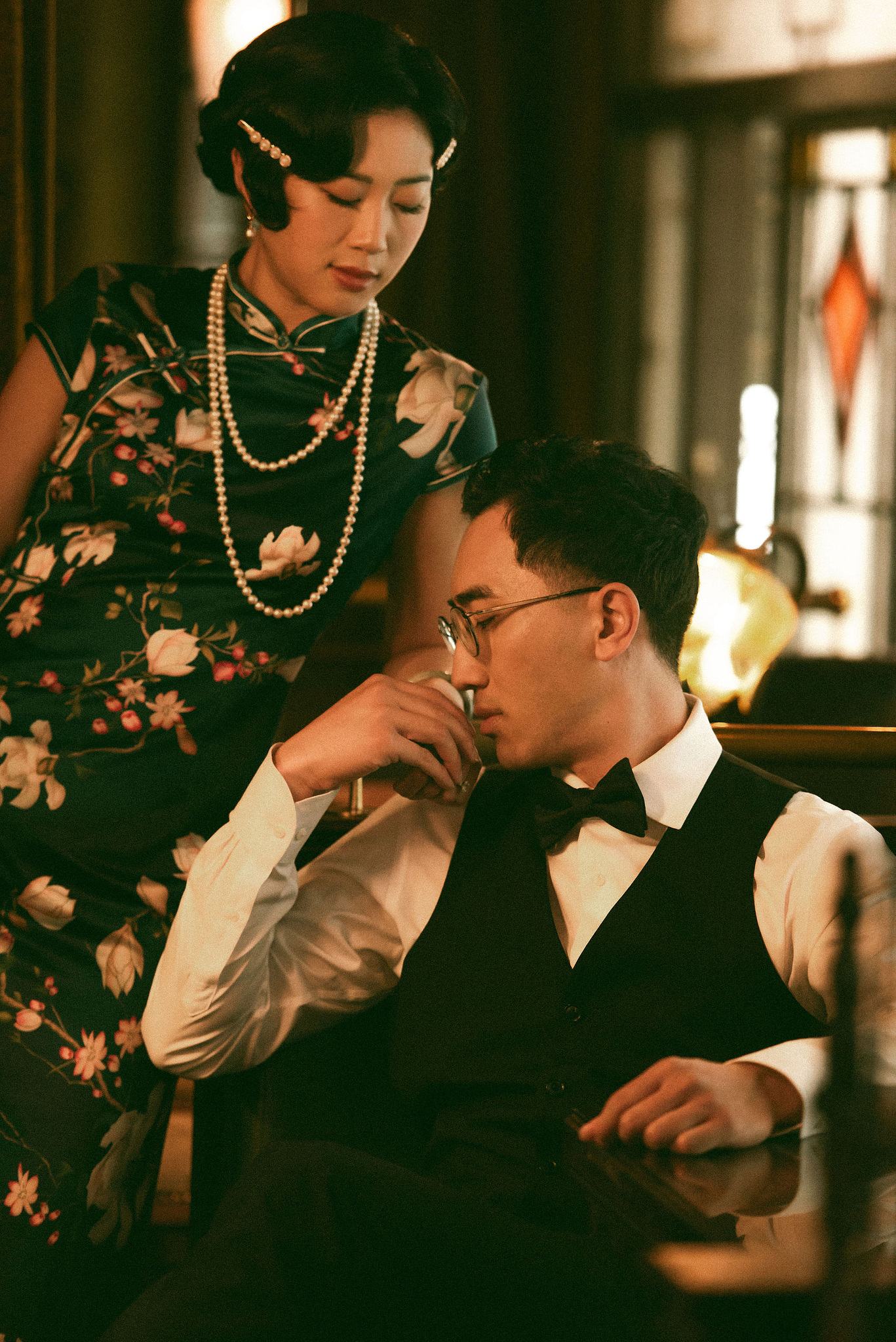 Taiwan Pre-Wedding Photoshoot | Cafe Chamber, Yangmingshan & Huaxi Street Night Market at Cafe Chamber pre-wedding photo