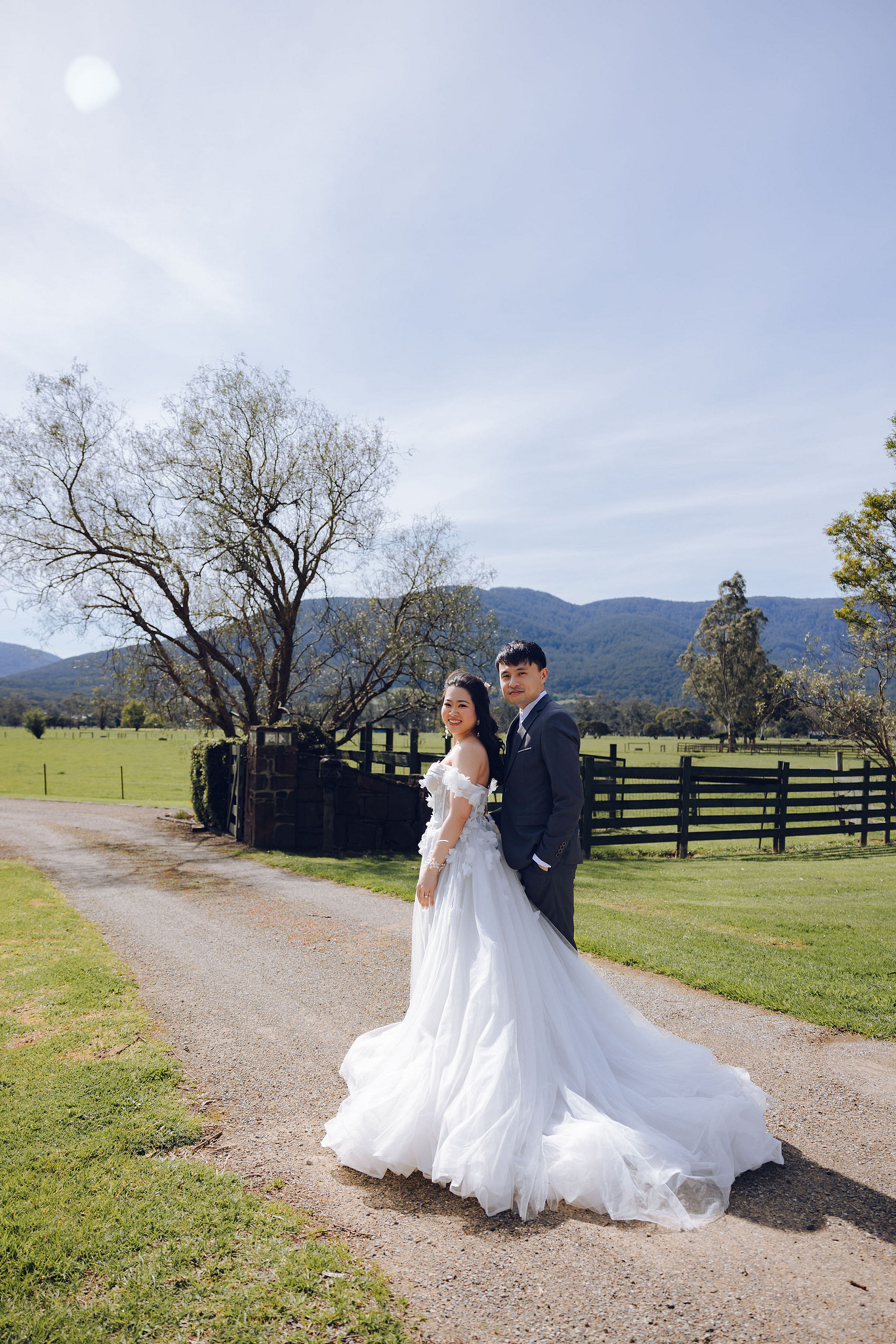 Melbourne Pre-Wedding Photoshoot | Redwood Forest, The Farm & Half Moon Bay at The Farm pre-wedding photo
