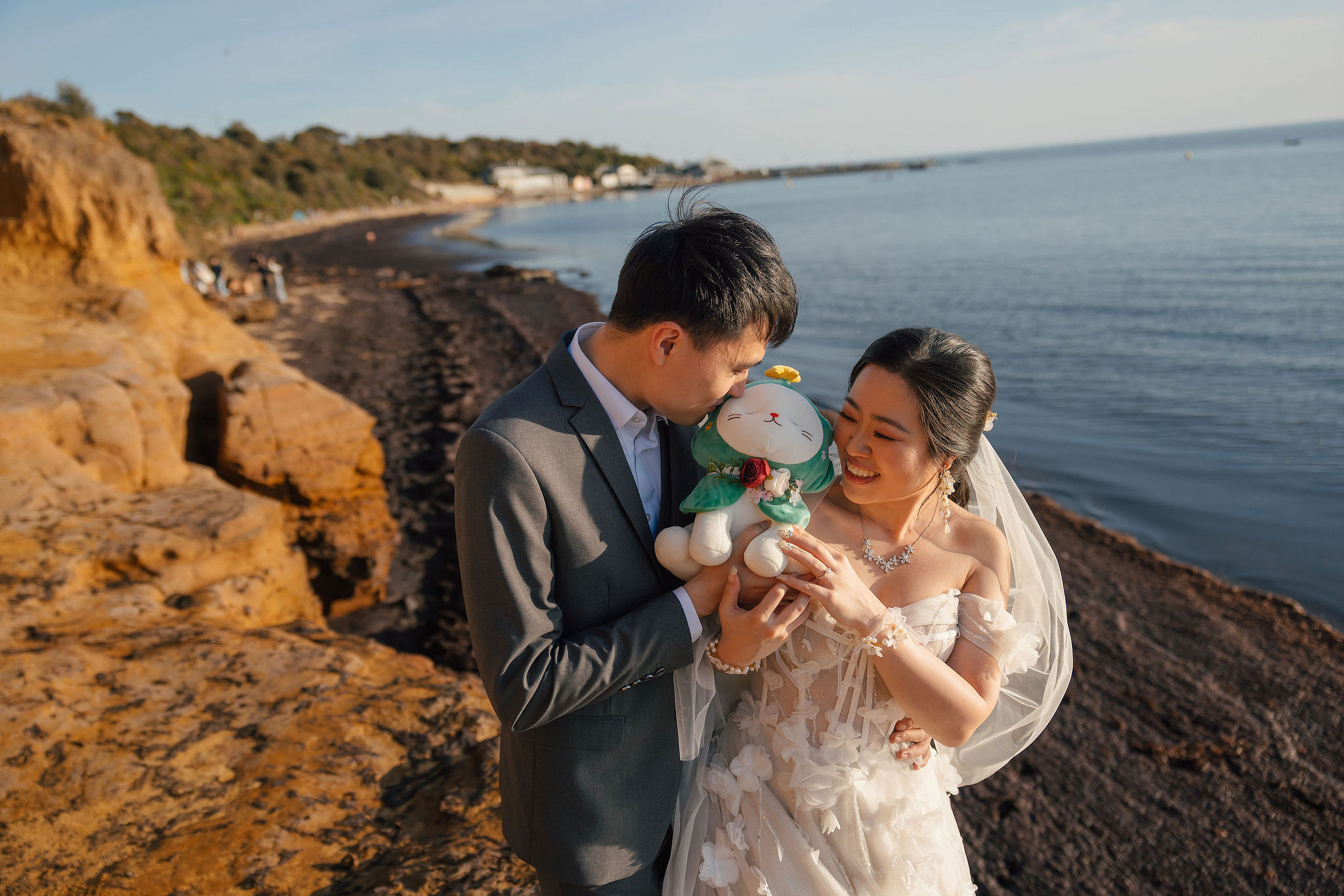 Melbourne Pre-Wedding Photoshoot | Redwood Forest, The Farm & Half Moon Bay at Half Moon Bay pre-wedding photo