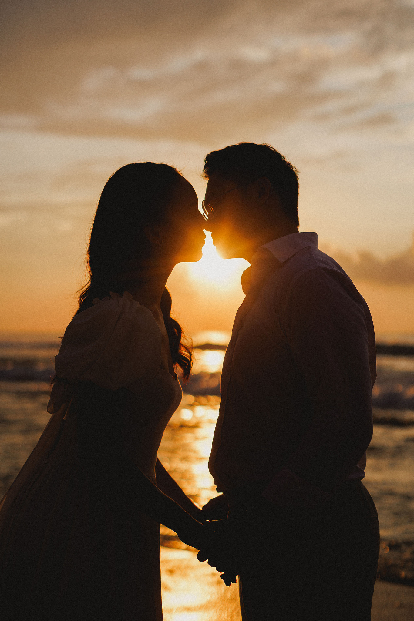 Bali Pre-Wedding Photoshoot | Pinggan Village, Lava Fields, Twin Cliff Valley & Beach at Beach pre-wedding photo