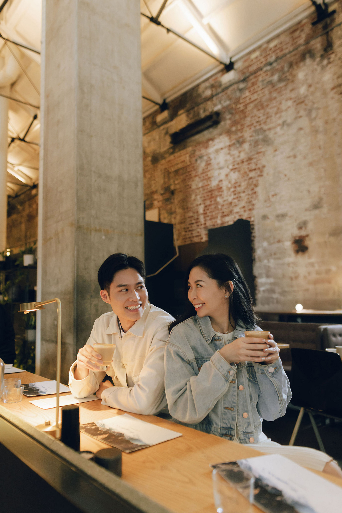 Melbourne Pre-Wedding Photoshoot | Redwood Forest, Higher Ground Cafe & Carlton Gardens at Higher Ground Cafe pre-wedding photo
