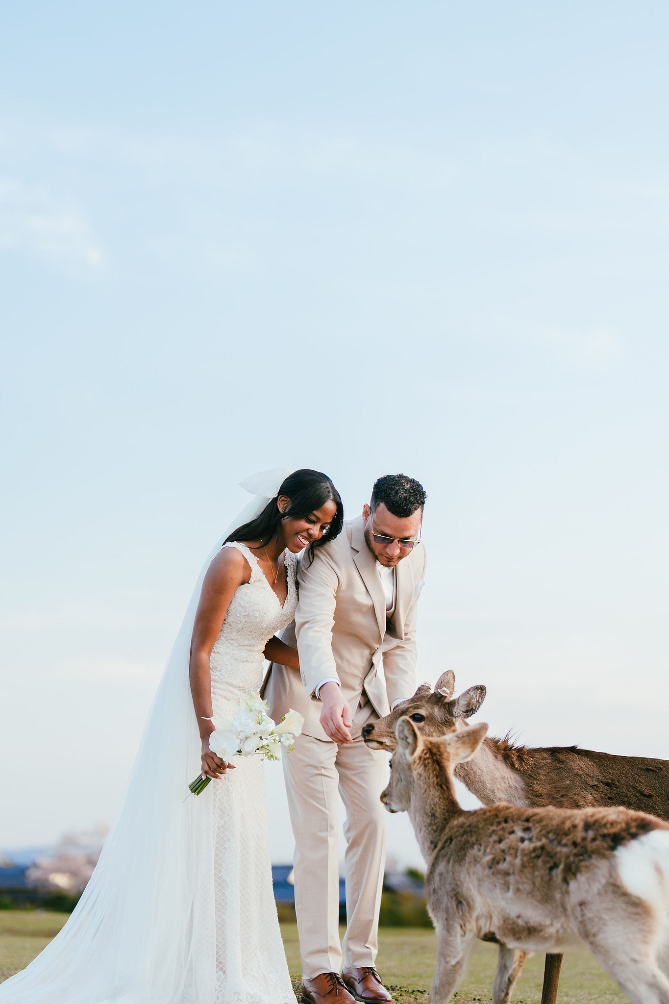 Kyoto Post-Wedding Photoshoot | Gion, Nara Deer Park & Mt. Wakakusa at Wakakusa pre-wedding photo