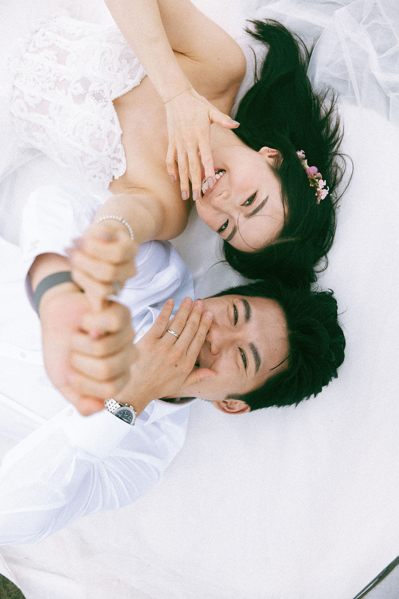 Taiwan Pre-Wedding Photoshoot Traditional Garden Qi Pao Experience Yangmingshan Vintage Night Market Shoot at Yang Ming Shan pre-wedding photo