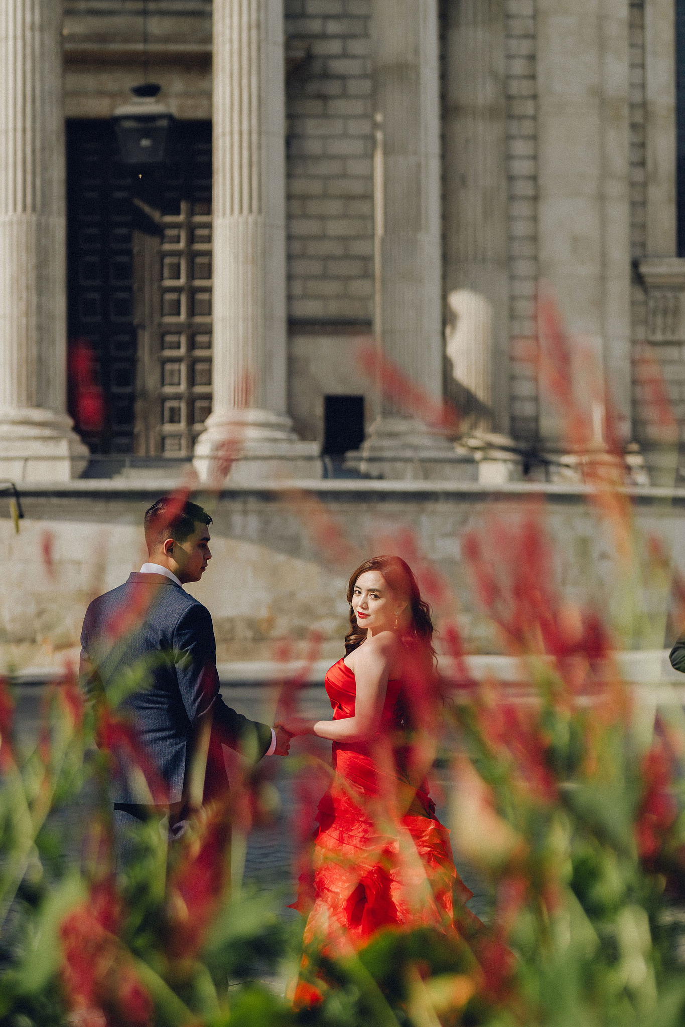 London Pre-Wedding Photoshoot | Westminster, St. Paul’s Cathedral & London Streets at St. Paul’s Cathedral pre-wedding photo