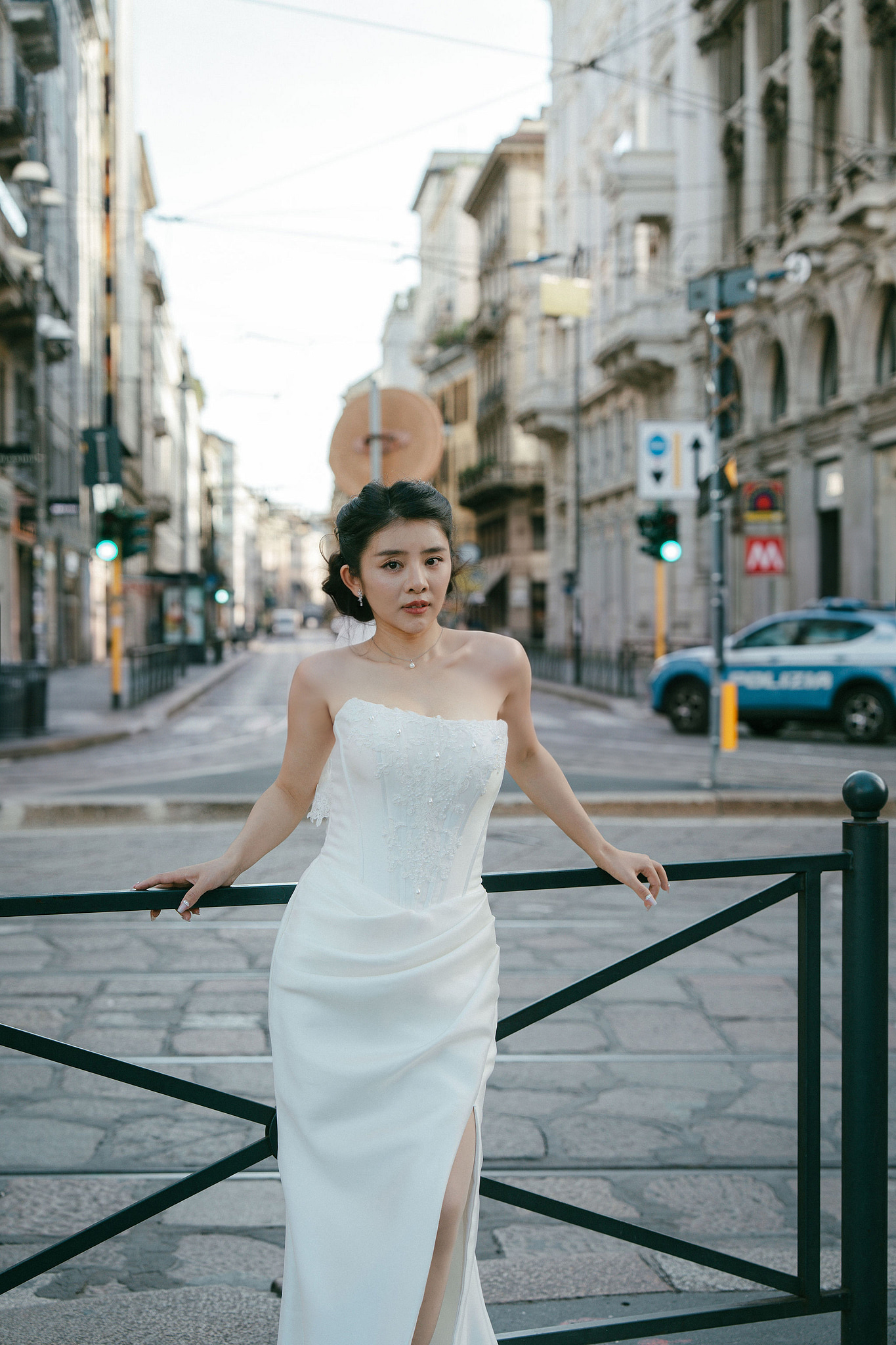 Milan Pre-Wedding Photoshoot | Milan Cathedral & Galleria Vittorio Emanuele II at Galleria Vittorio Emanuele II & Milan Streets pre-wedding photo